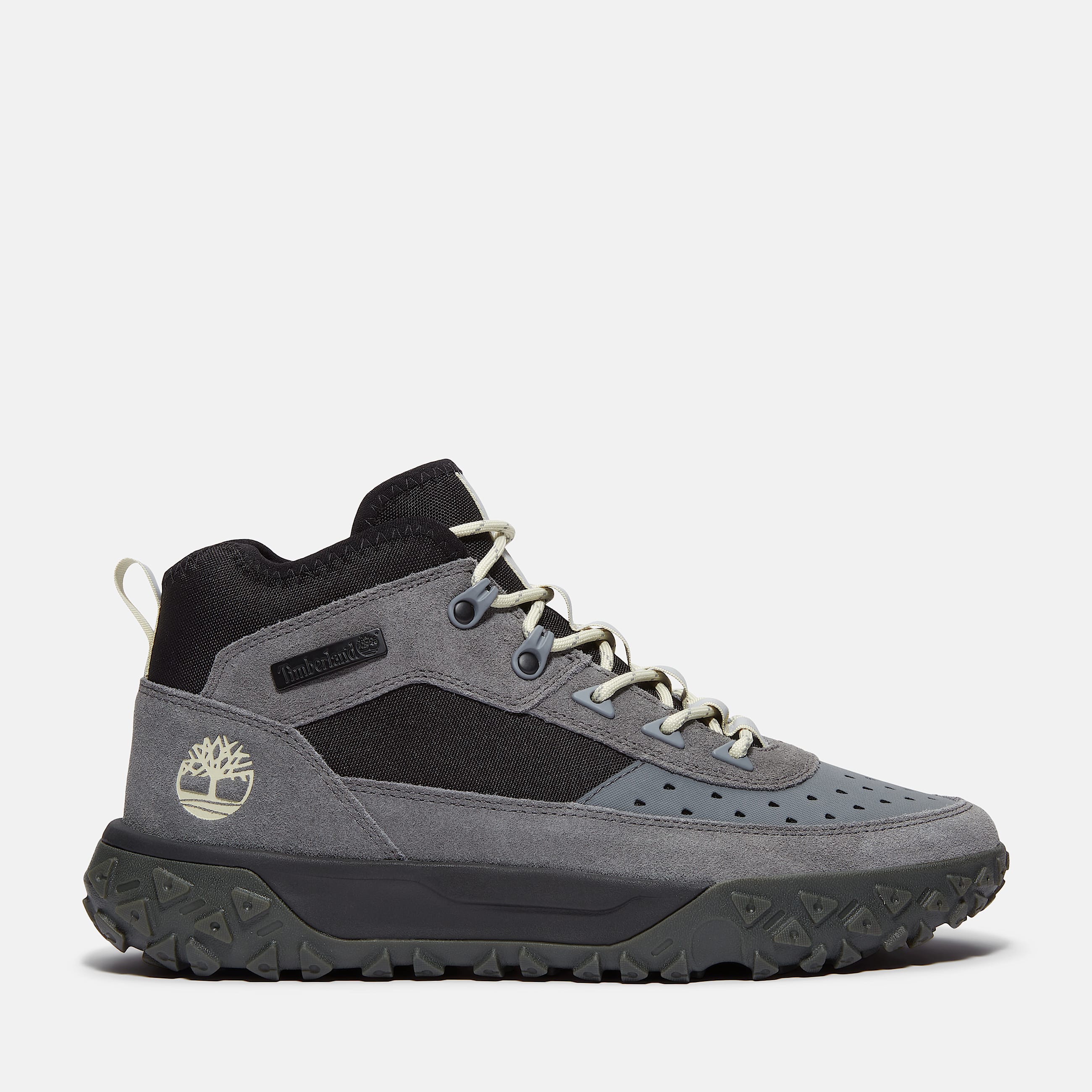Greenstride Motion 6 Mid Trainer for Men in GreyBlack TBL Grey HERO