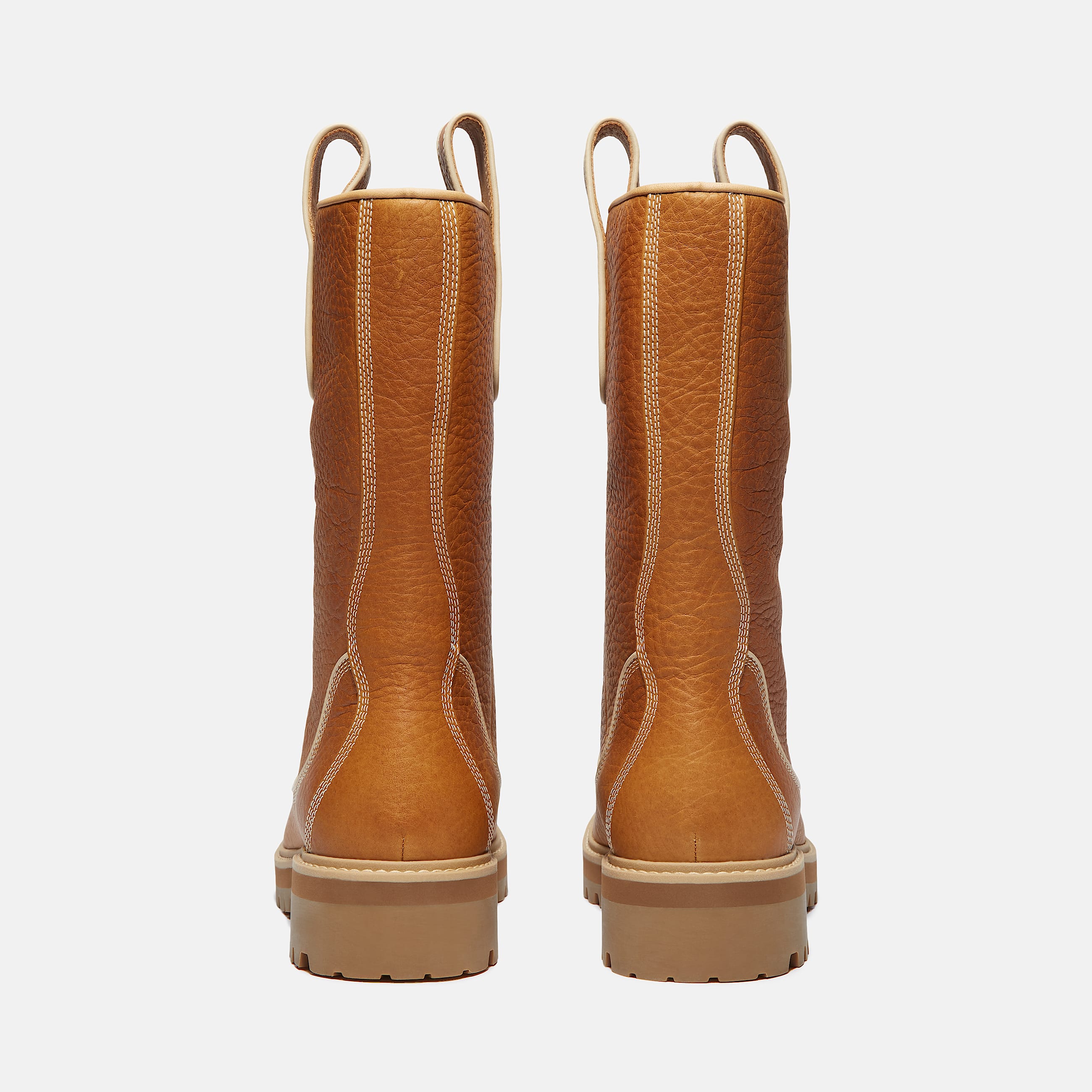 Bottine haute impermable  enfiler Vibram pour homme en jaune TBL jaune ALT5