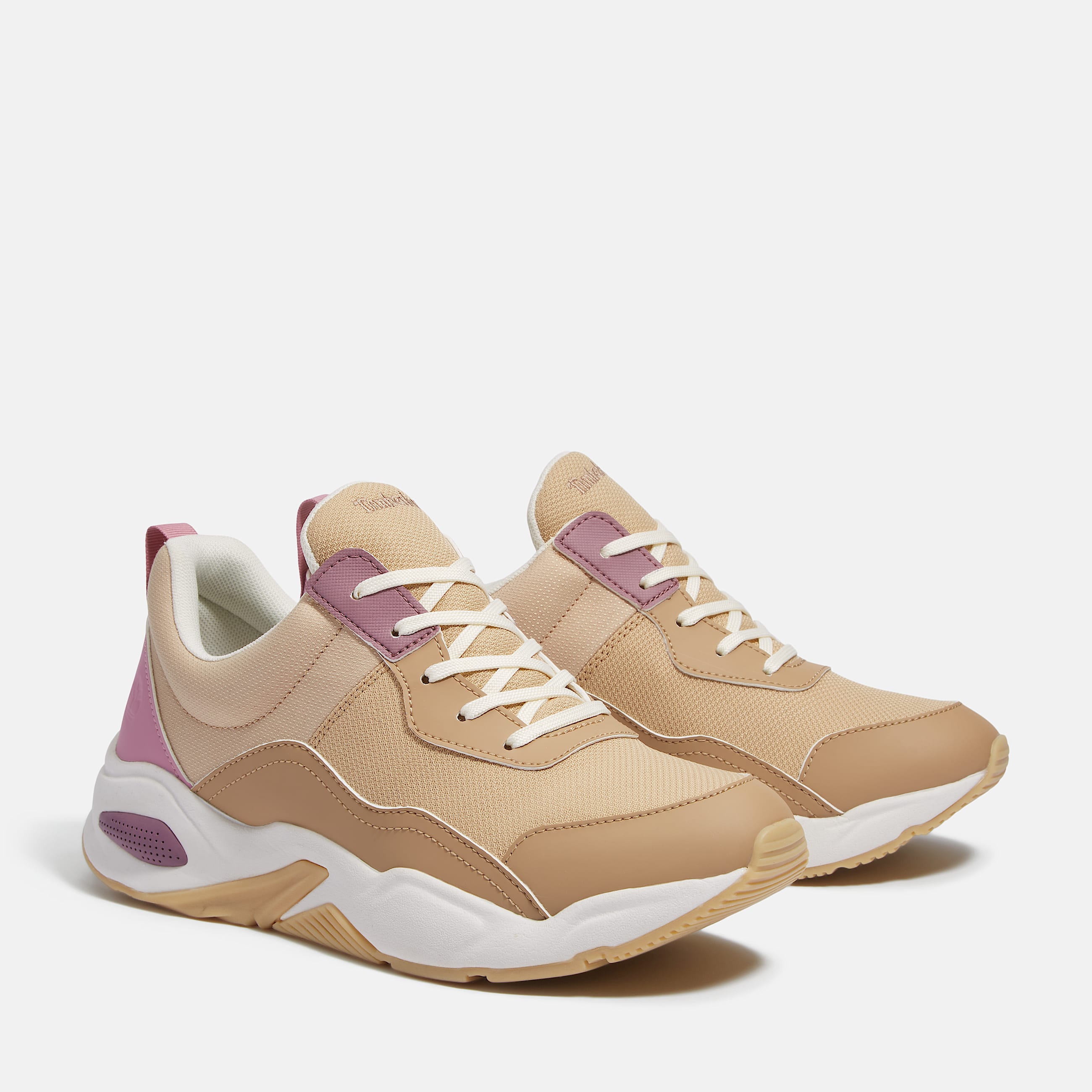Delphiville Sneakers voor dames in beige TBL beige ALT4