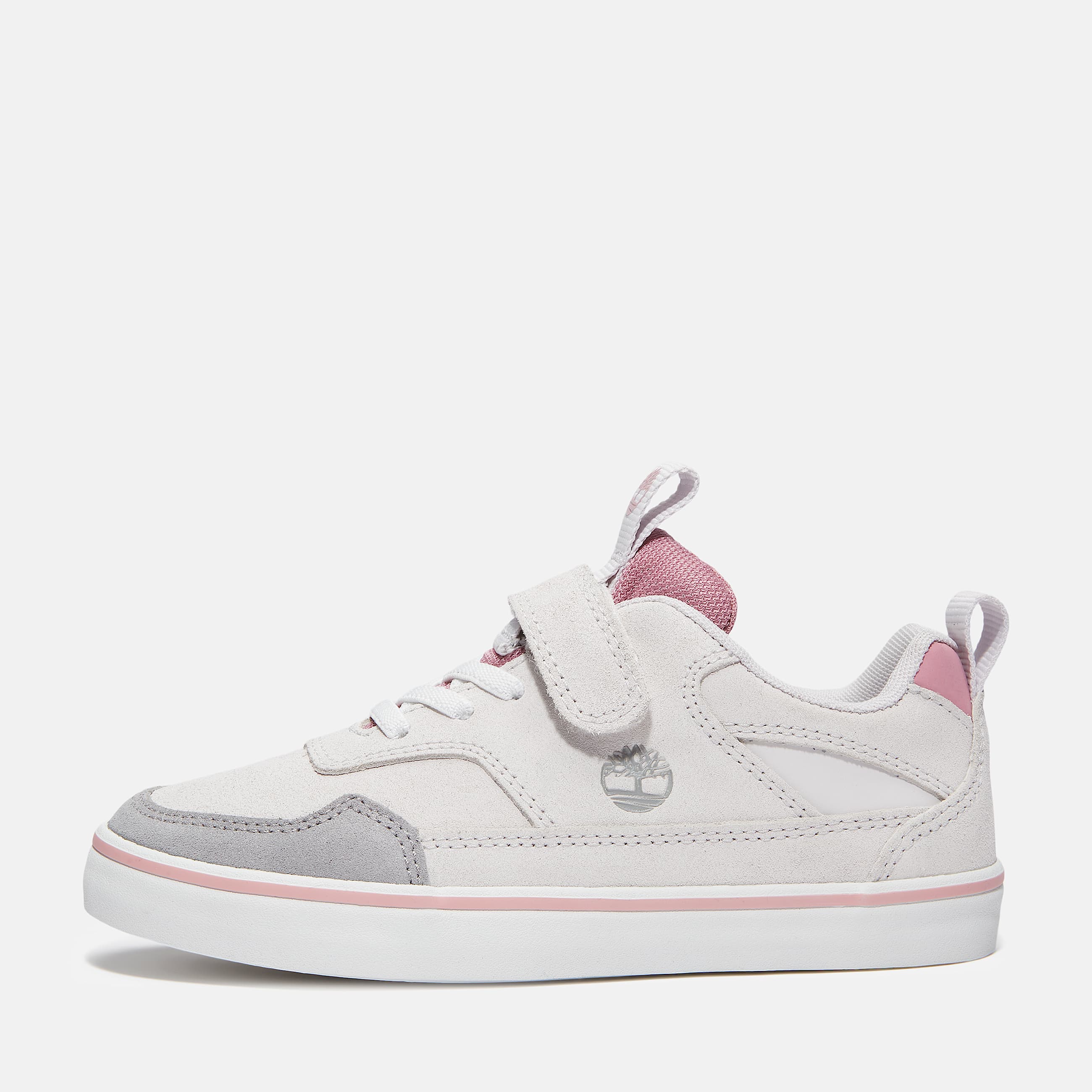 Stone Jump HookandLoop Trainer for Youth in Light Grey TBL Grey ALT8