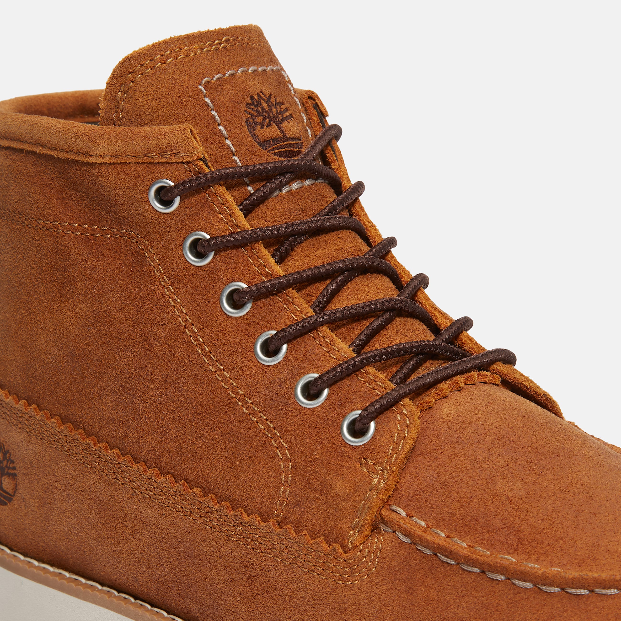 Bottine Chukka Britton Mills pour homme en orange TBL orange ALT7