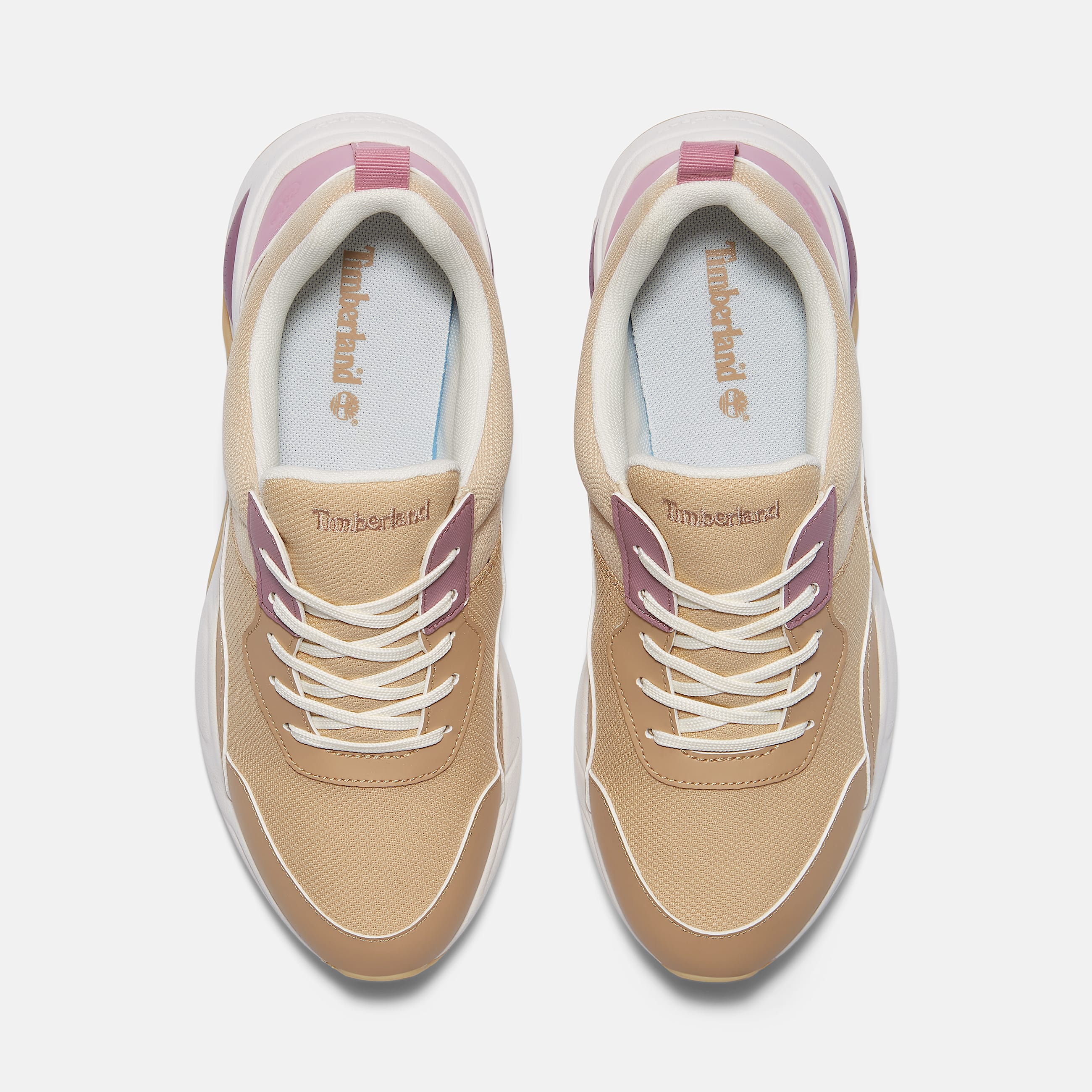 Delphiville Sneakers voor dames in beige TBL beige ALT2