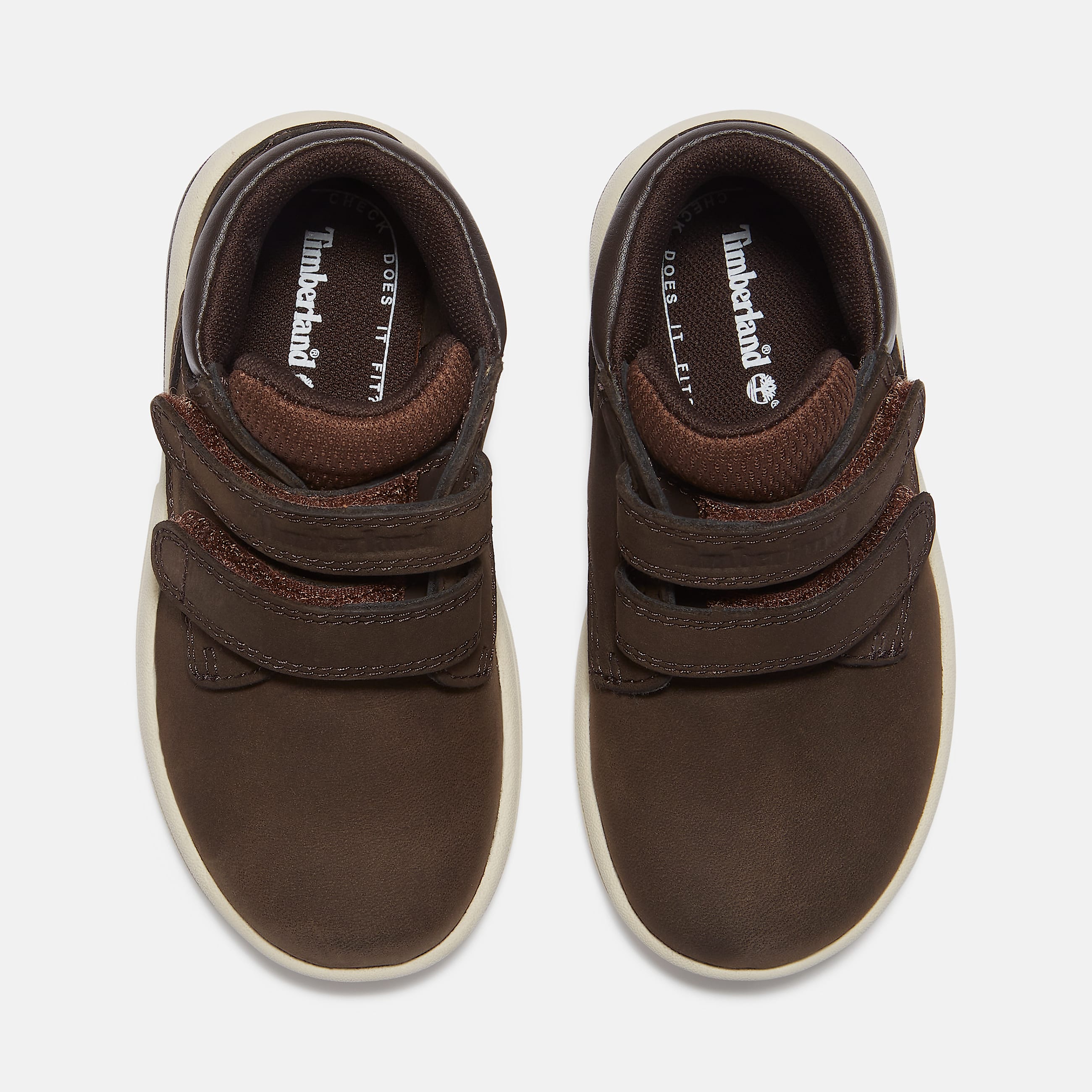 Toddle Tracks Hook  Loop Boot for Toddler in Dark Brown TBL Brown ALT2