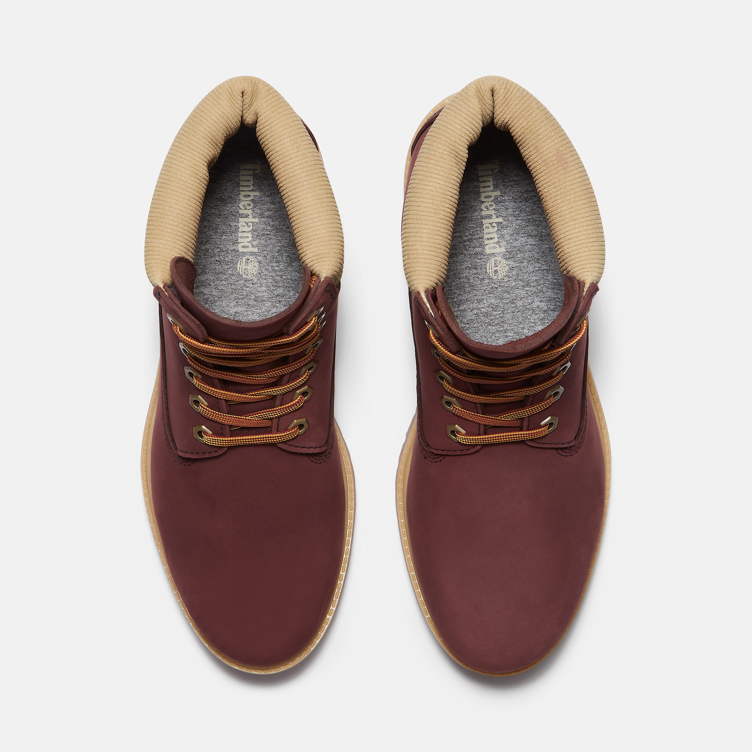 Timberland Premium 6Inch Waterproof Boot for Men in Burgundy TBL Burgundy ALT2