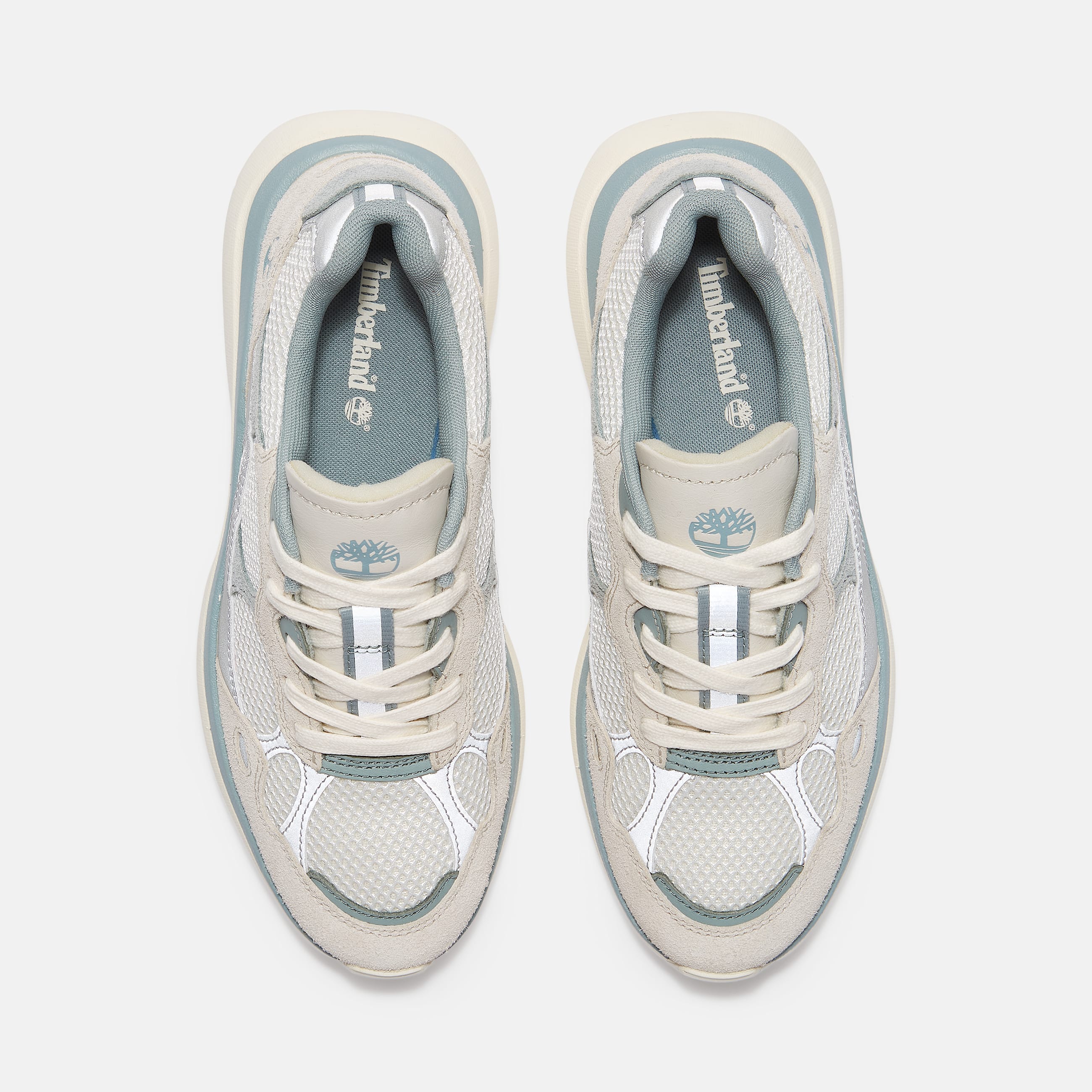 Hazel Lane Trainer for Women in BeigeLight Blue TBL Beige ALT2