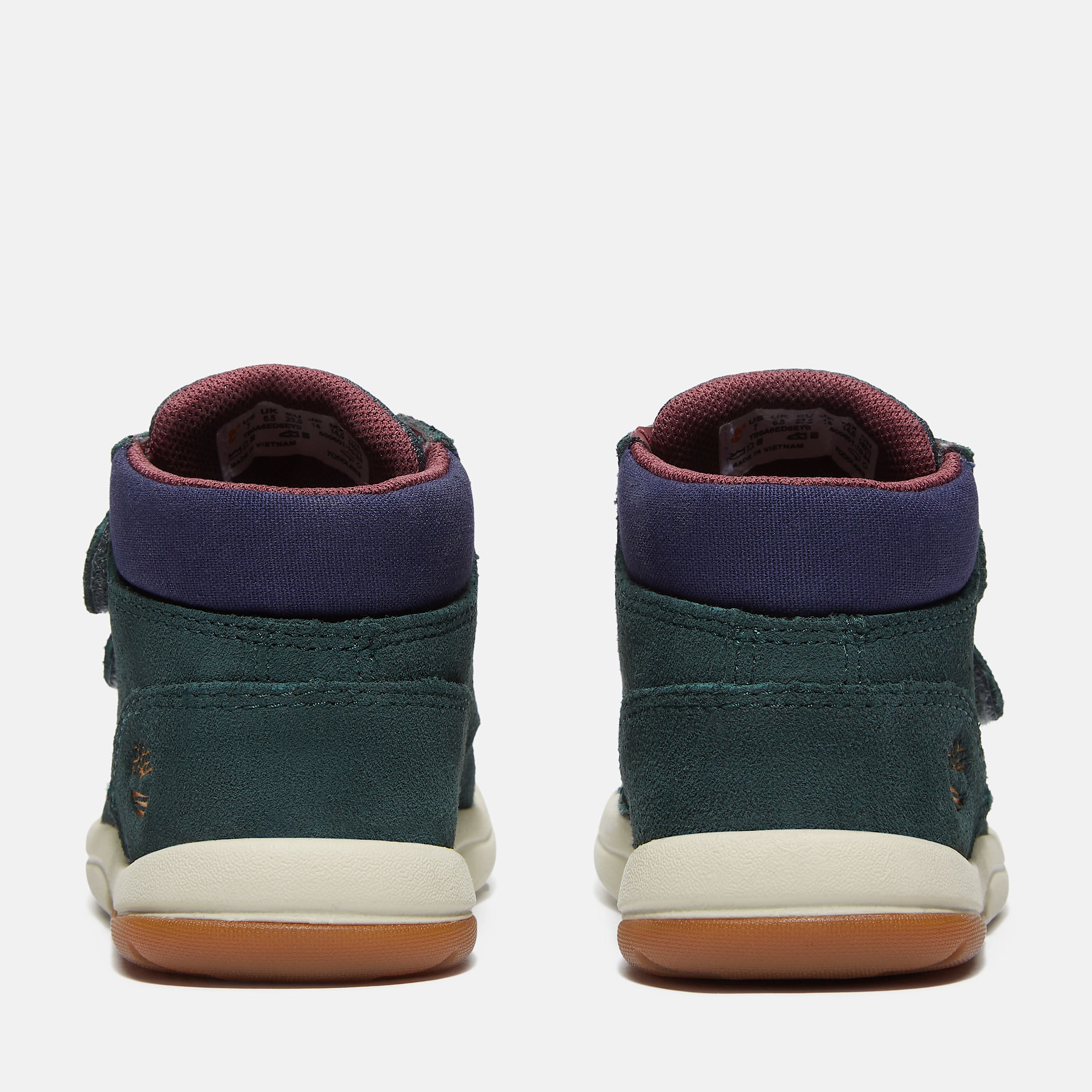 Bottine  scratch Toddle Tracks pour toutpetit en vert fonc TBL Verte ALT5