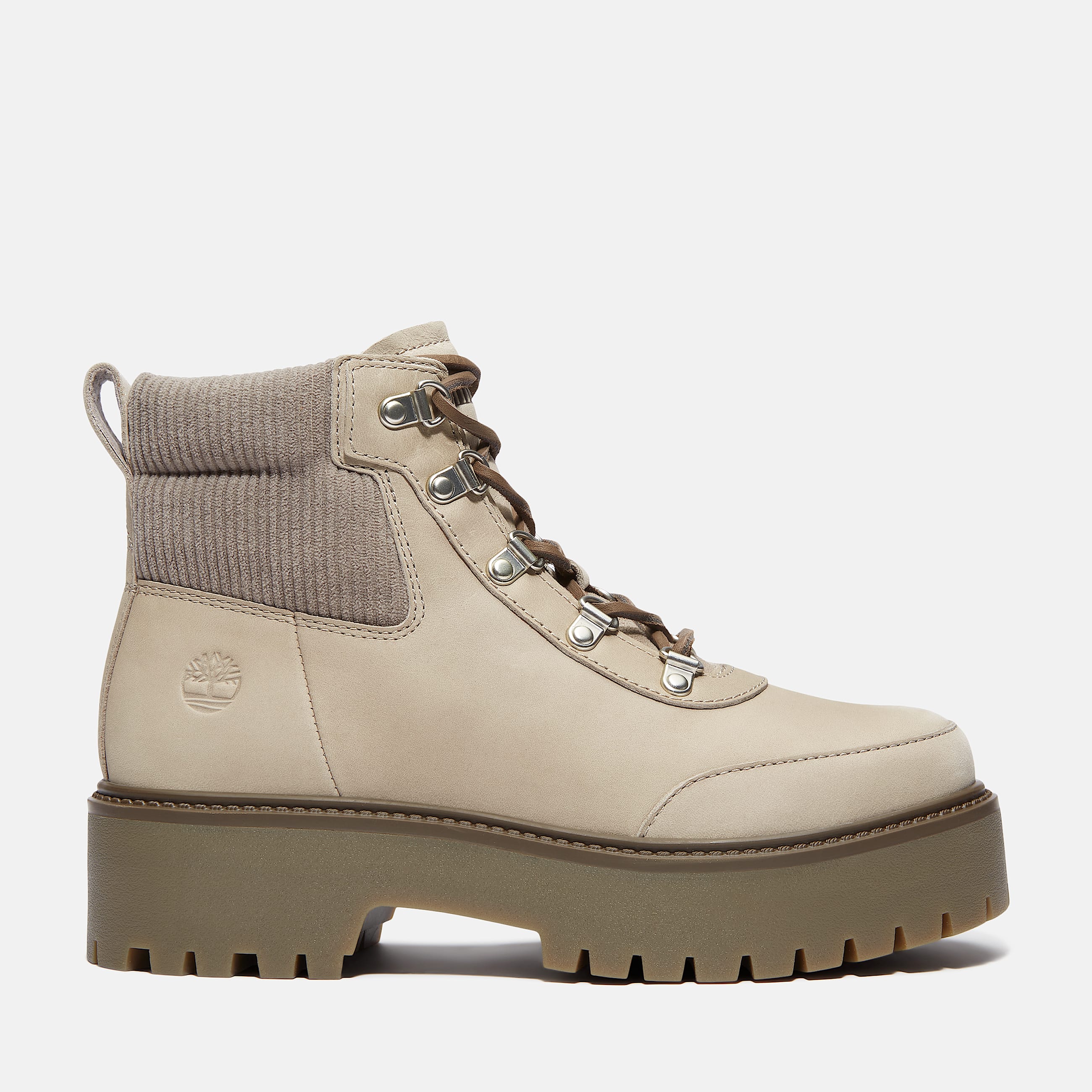 Stone Street Platform Boot for Women in Grey TBL Grey HERO