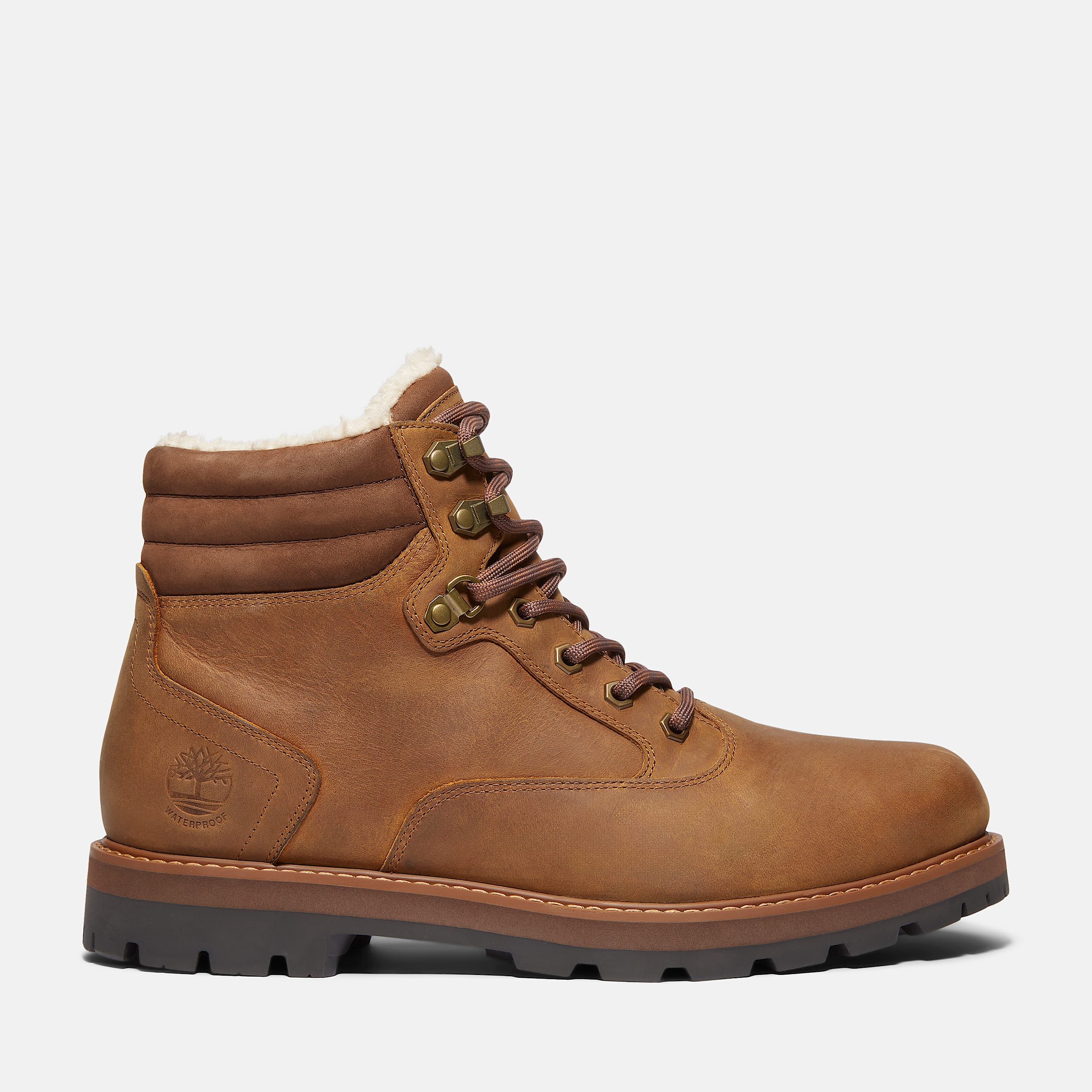 Halbhoher wasserdichter Britton Road Boot fr Herren in Braun TBL Braun HERO
