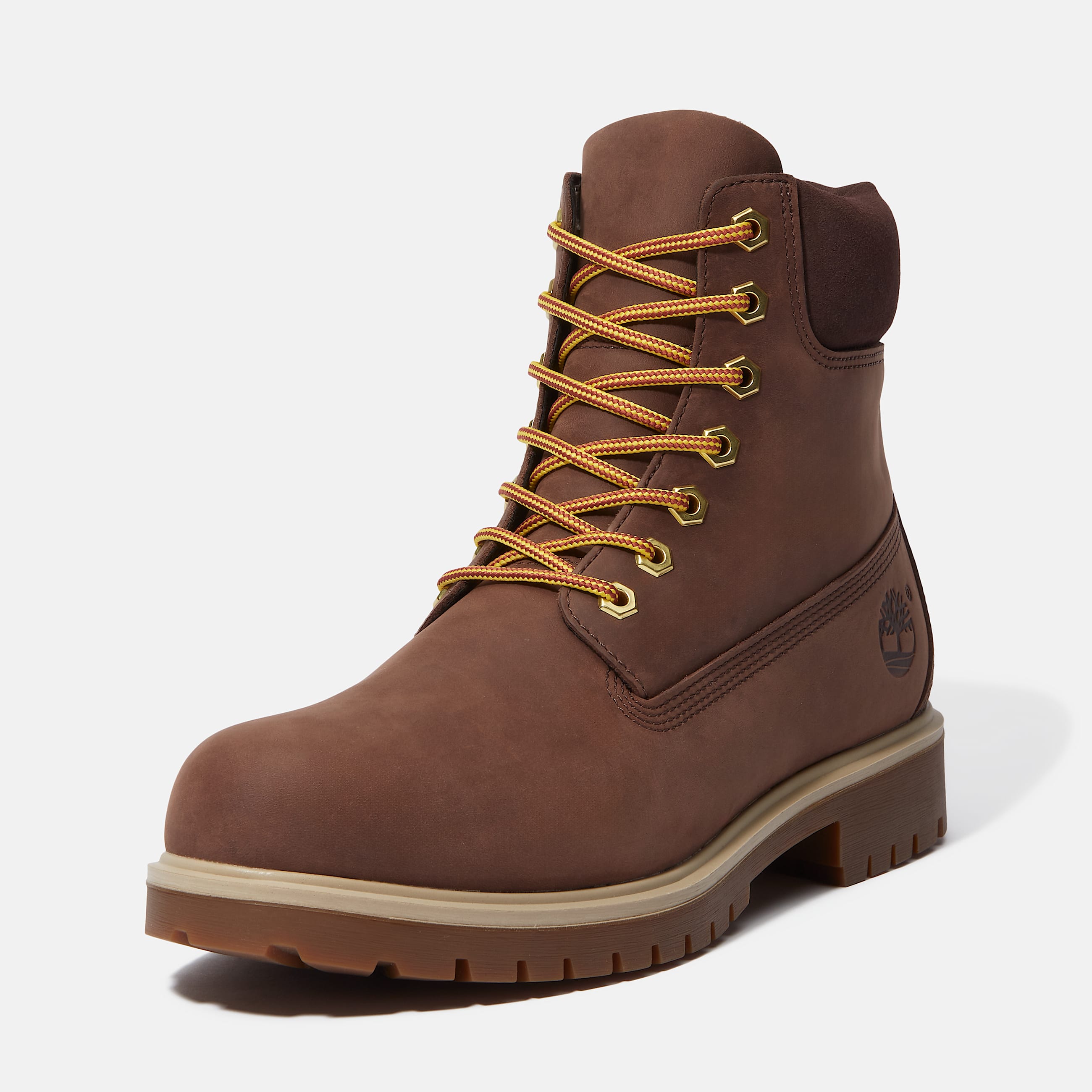 Timberland 25 6Inch Waterproof Boot for Men in Dark Brown TBL Brown ALT9