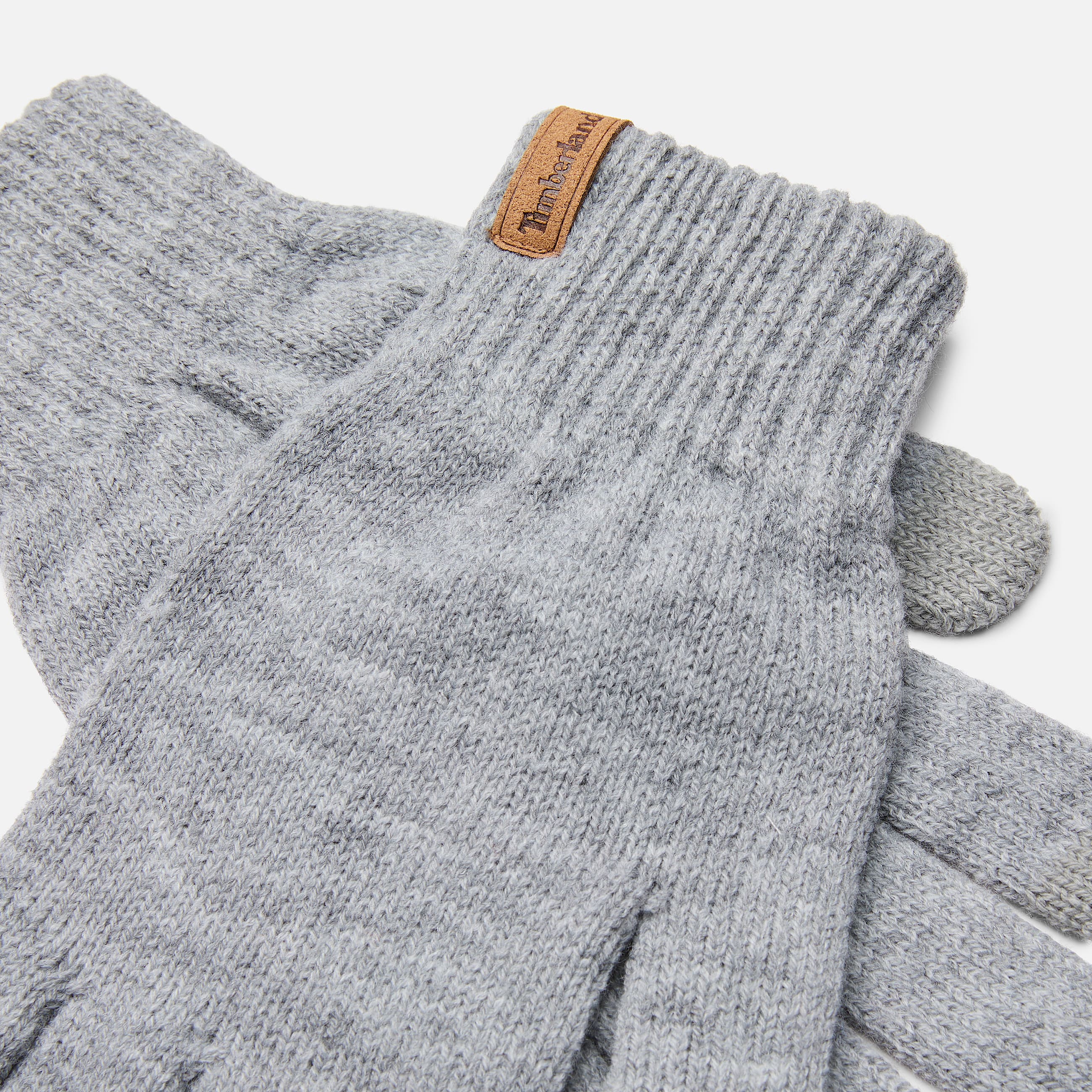 Rib Knit Glove in Dark Grey TBL Grey ALT1