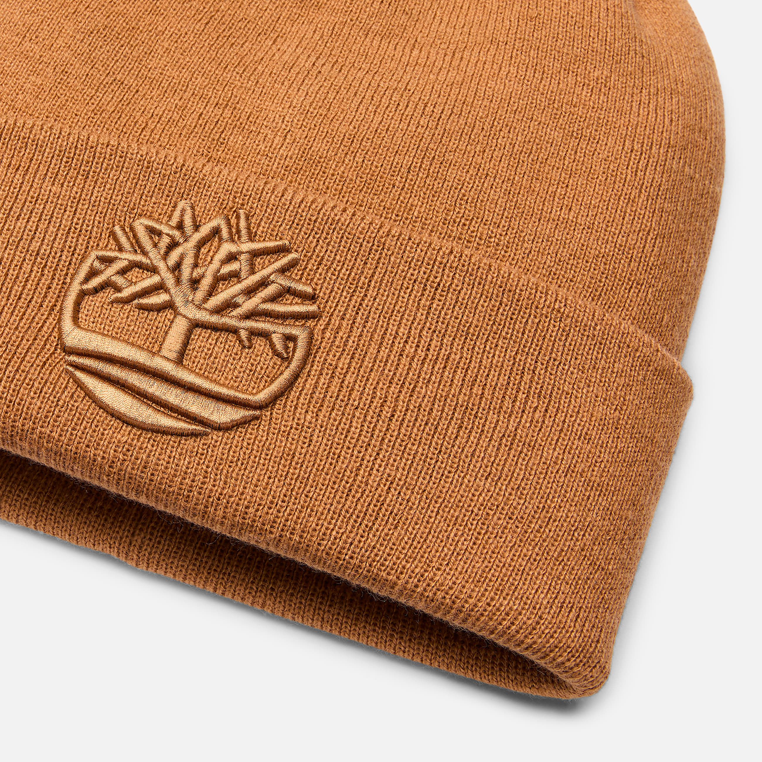 3D Embroidered Beanie for Men in Yellow TBL Yellow ALT1