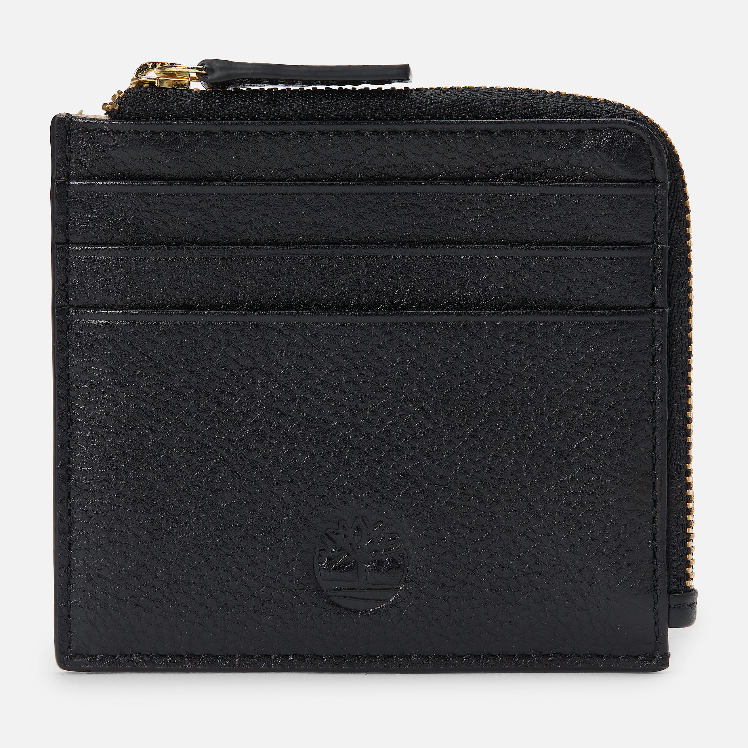 Timberland Tuckerman Leather Card Holder for Women in Black TBL Black HERO