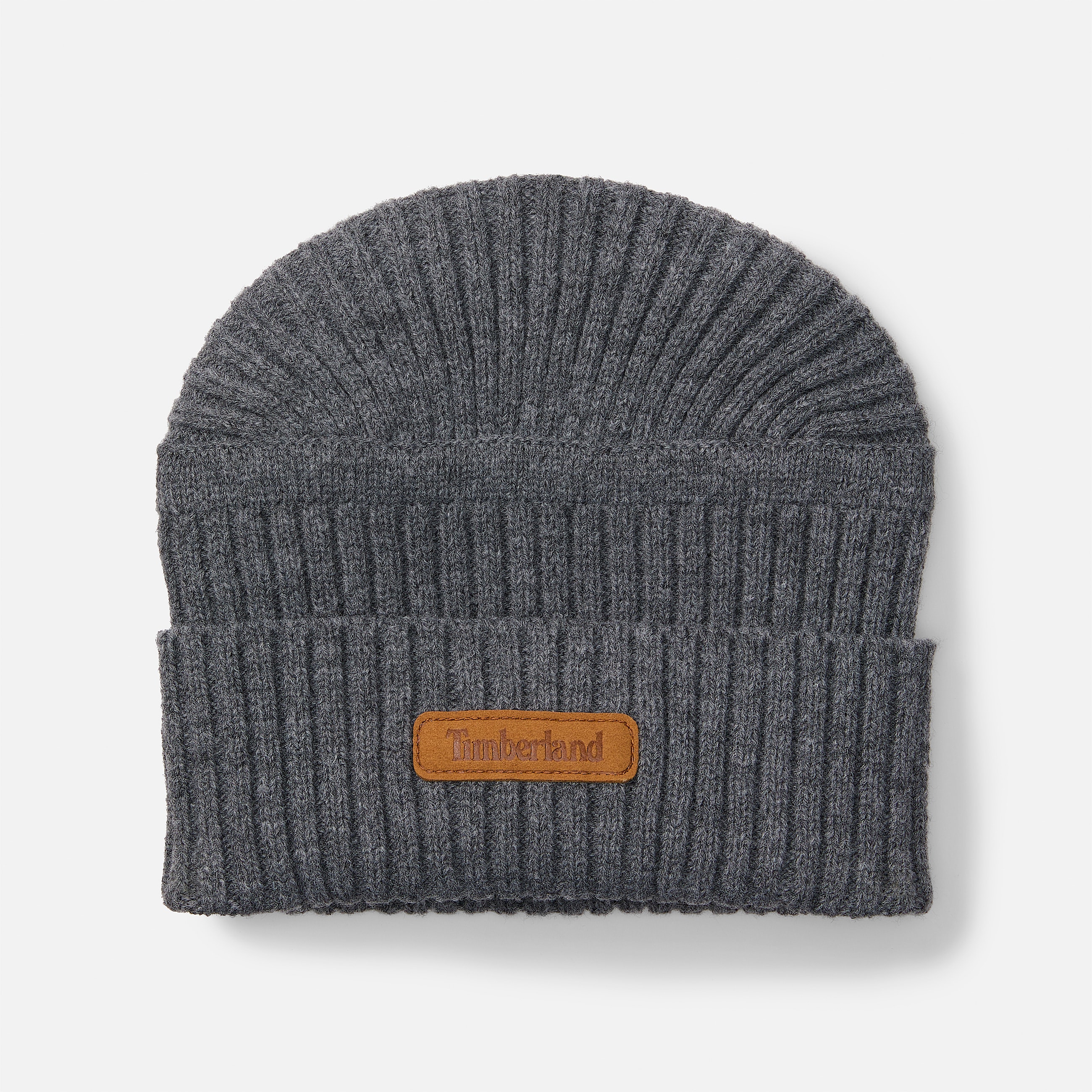 Gulf Beach Ribbed Beanie in Dark Grey TBL Grey HERO
