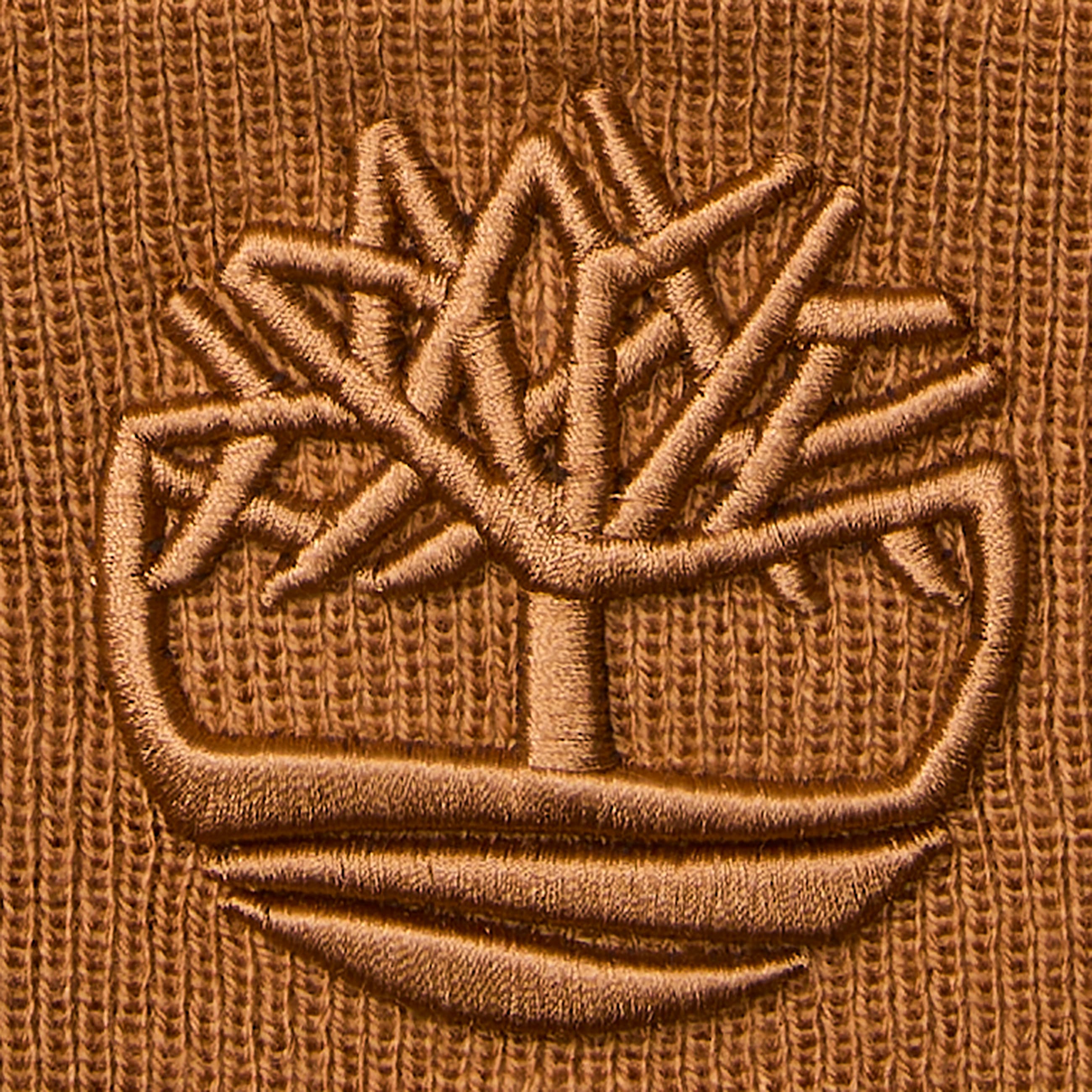 3D Embroidered Beanie for Men in Yellow TBL Yellow ALT2