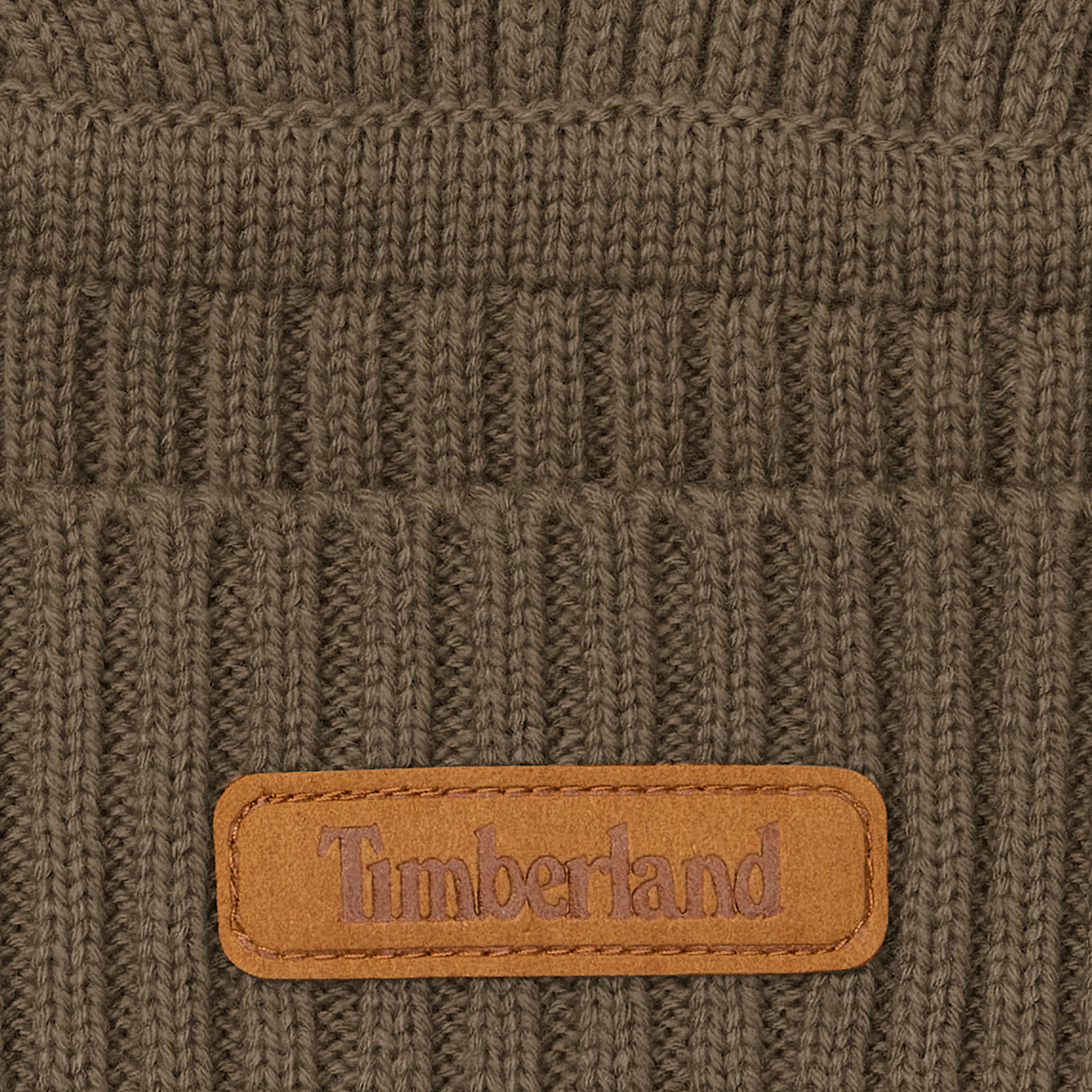 Gulf Beach Ribbed Beanie in Green TBL Green ALT2