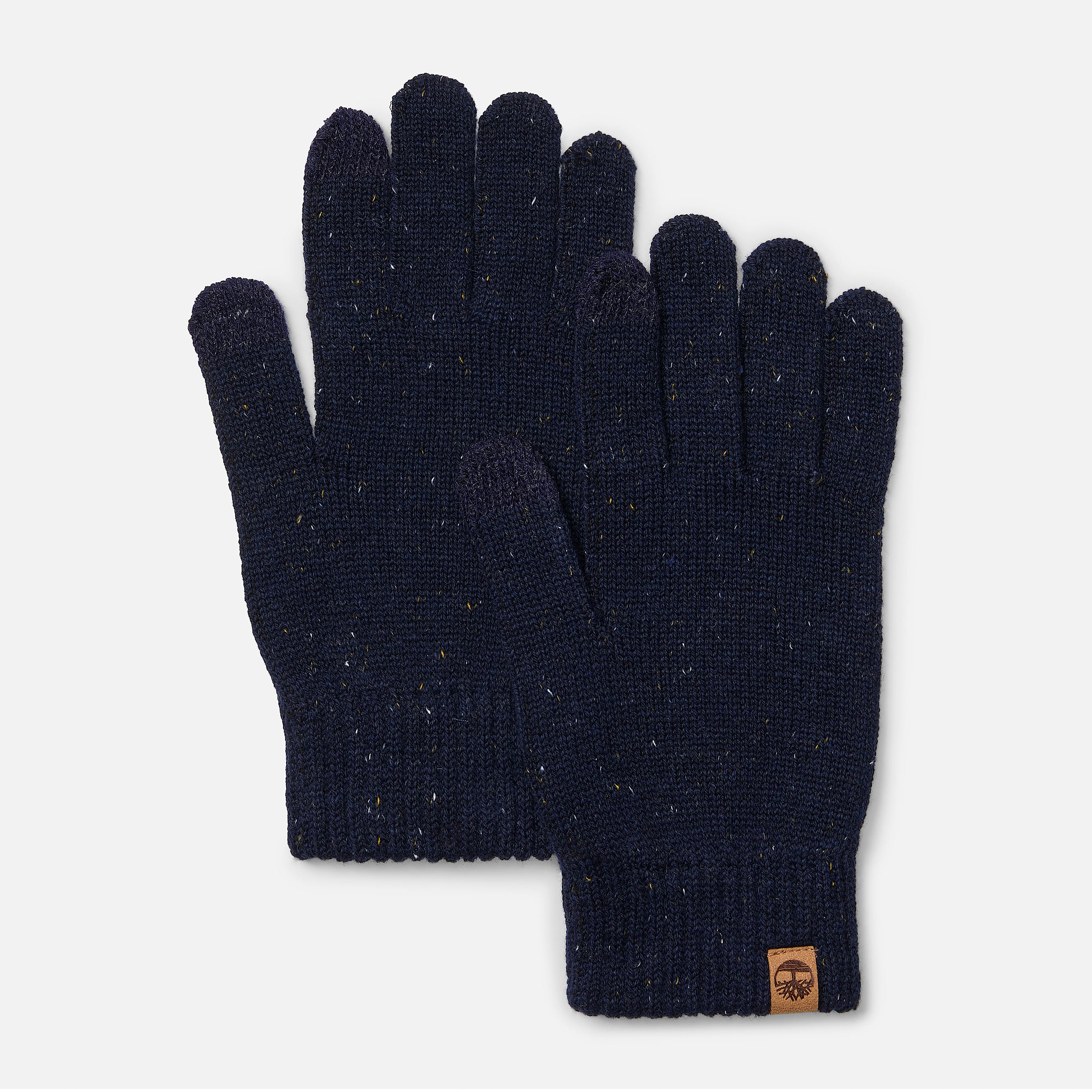 Ensemble mouchet en laine mlange en bleu fonc TBL bleu HERO