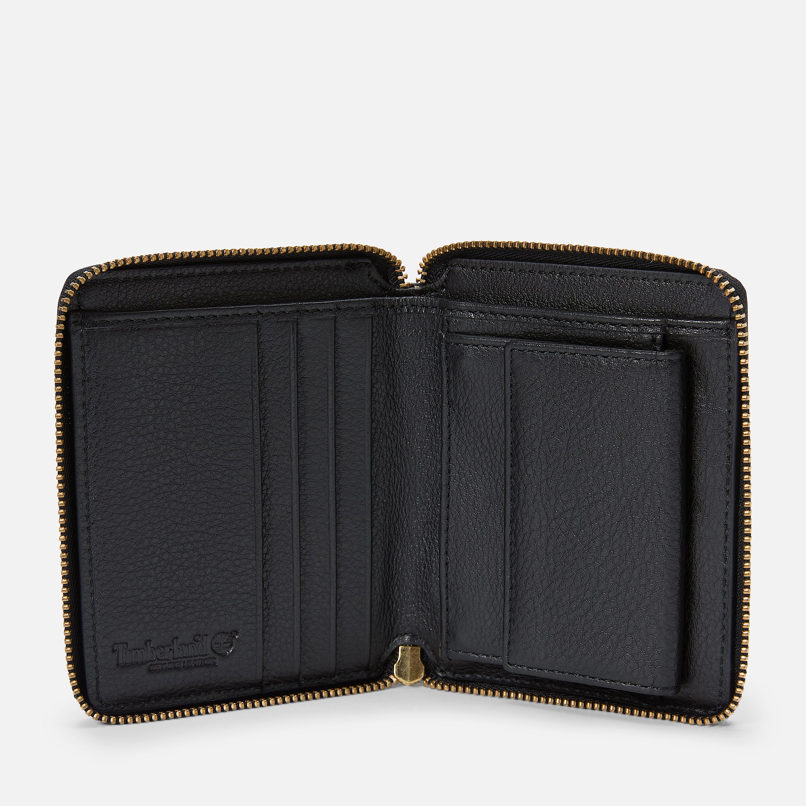 Portefeuille zipp avec portemonnaie Tuckerman en noir TBL noir ALT1