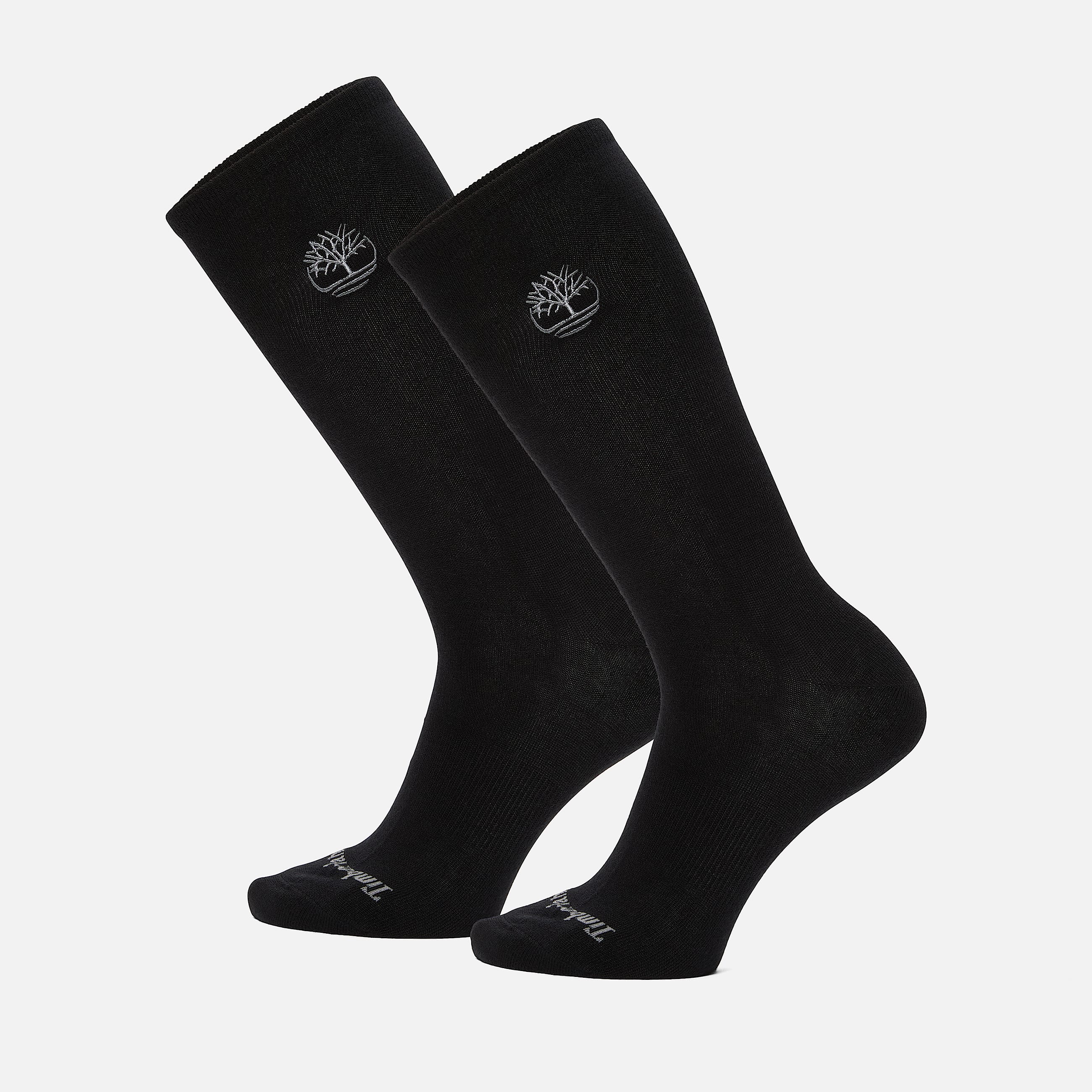 Lot de 2 paires de chaussettes thermiques lgres Timberland pour femme en noir TBL noir HERO