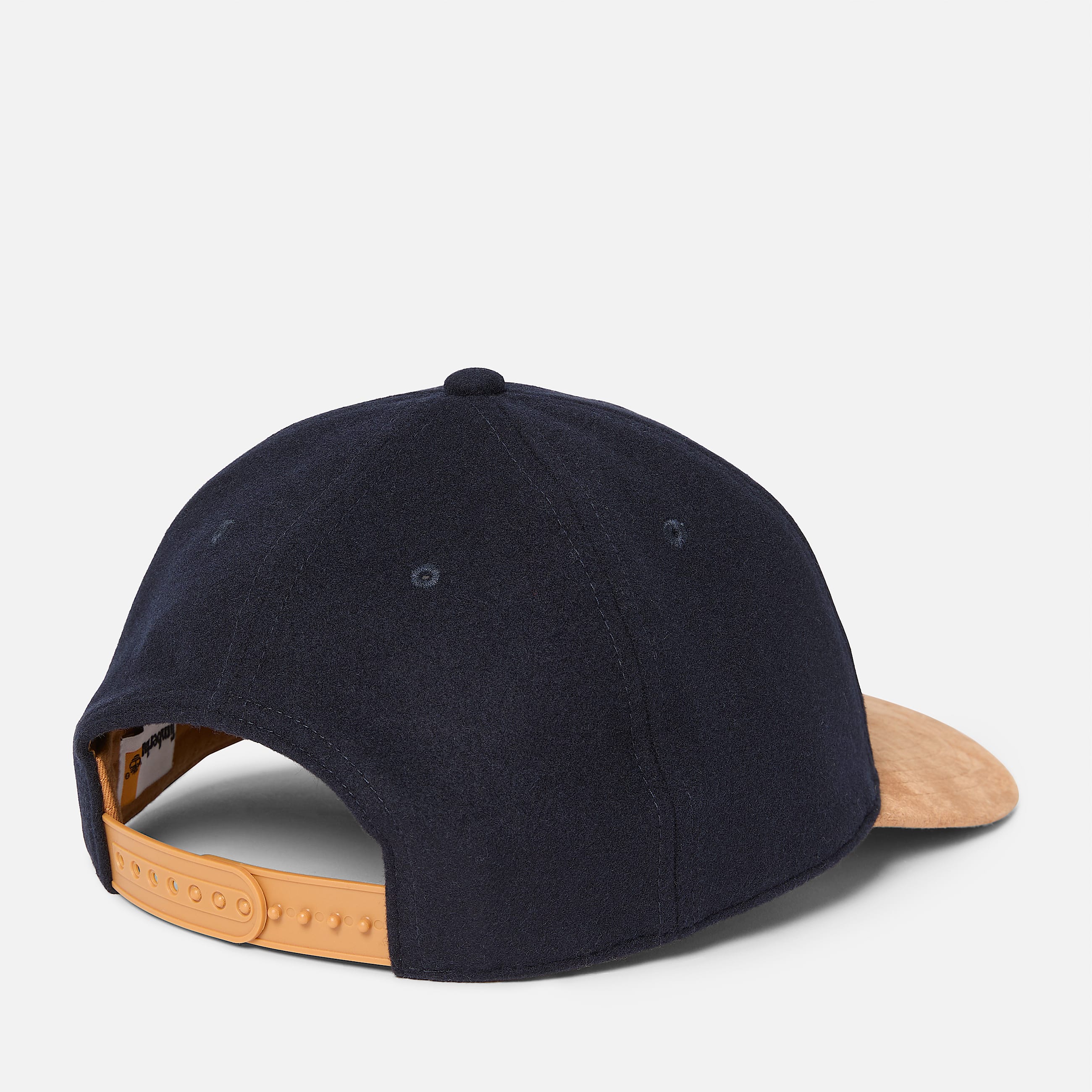 Wool Baseball Cap in Dark Blue TBL Blue ALT1