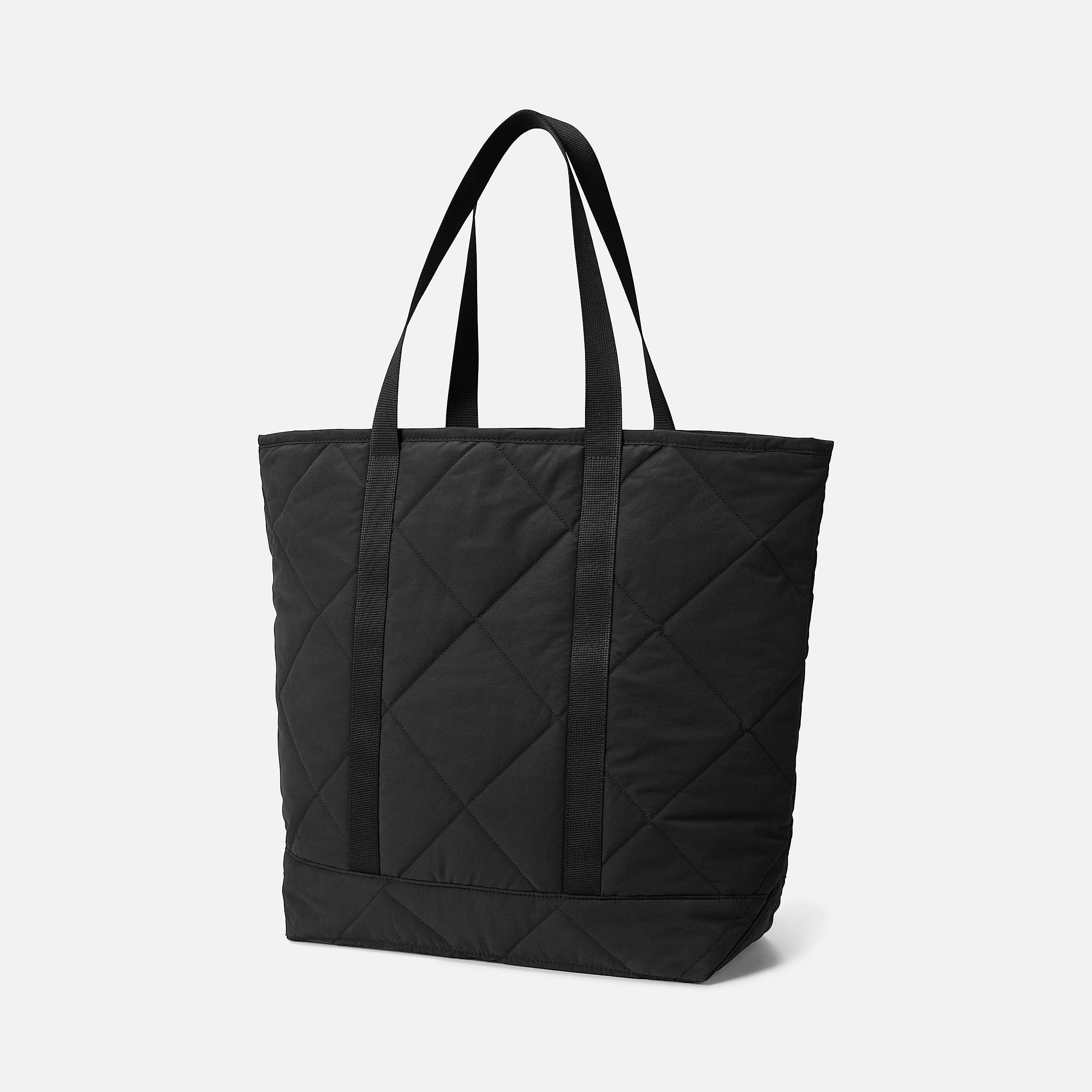 Quilted Easy Tote in Black TBL Black ALT2