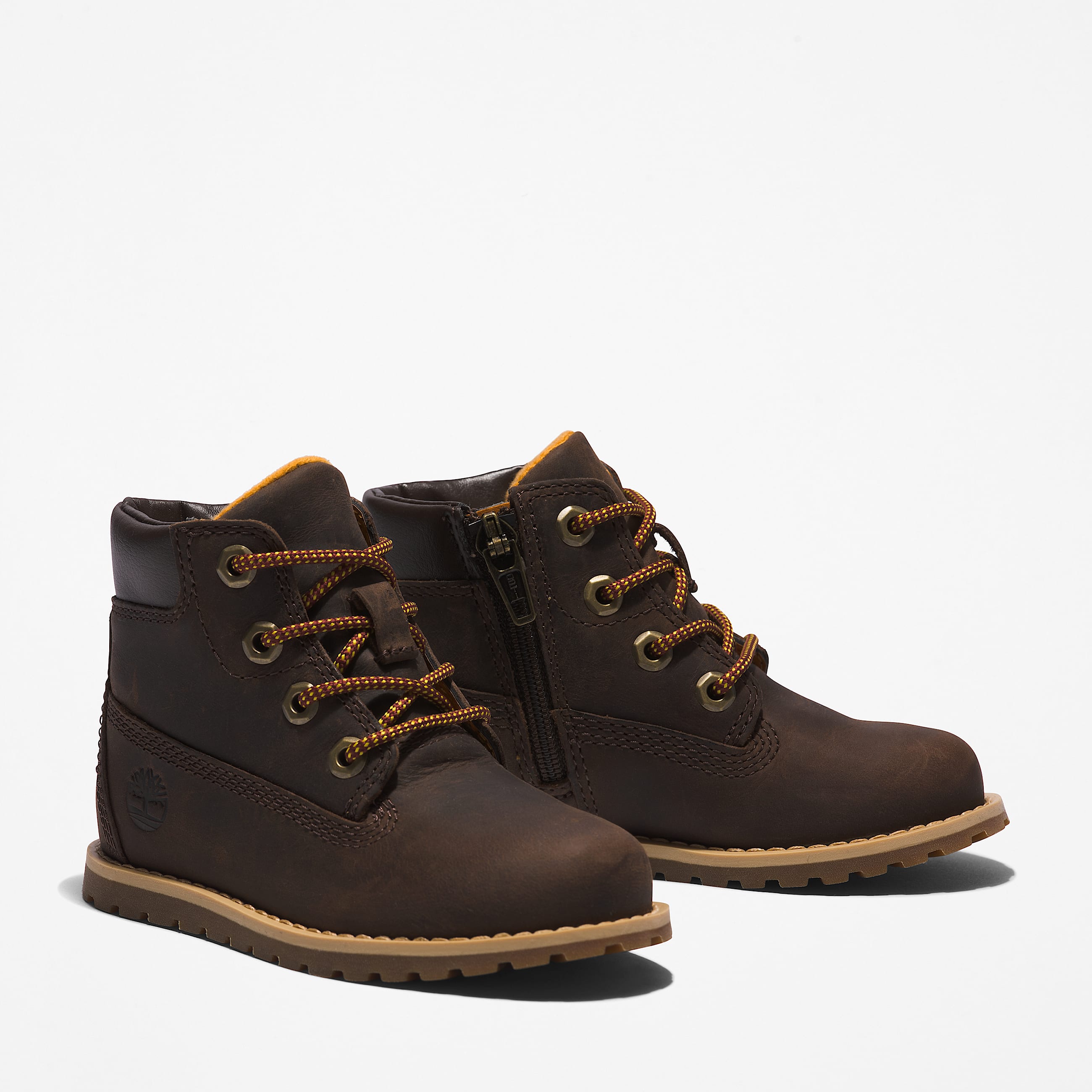 Scarponcino con Zip Laterale Pokey Pine da Bambino dal 20 al 30 in marrone scuro TBL marrone ALT3