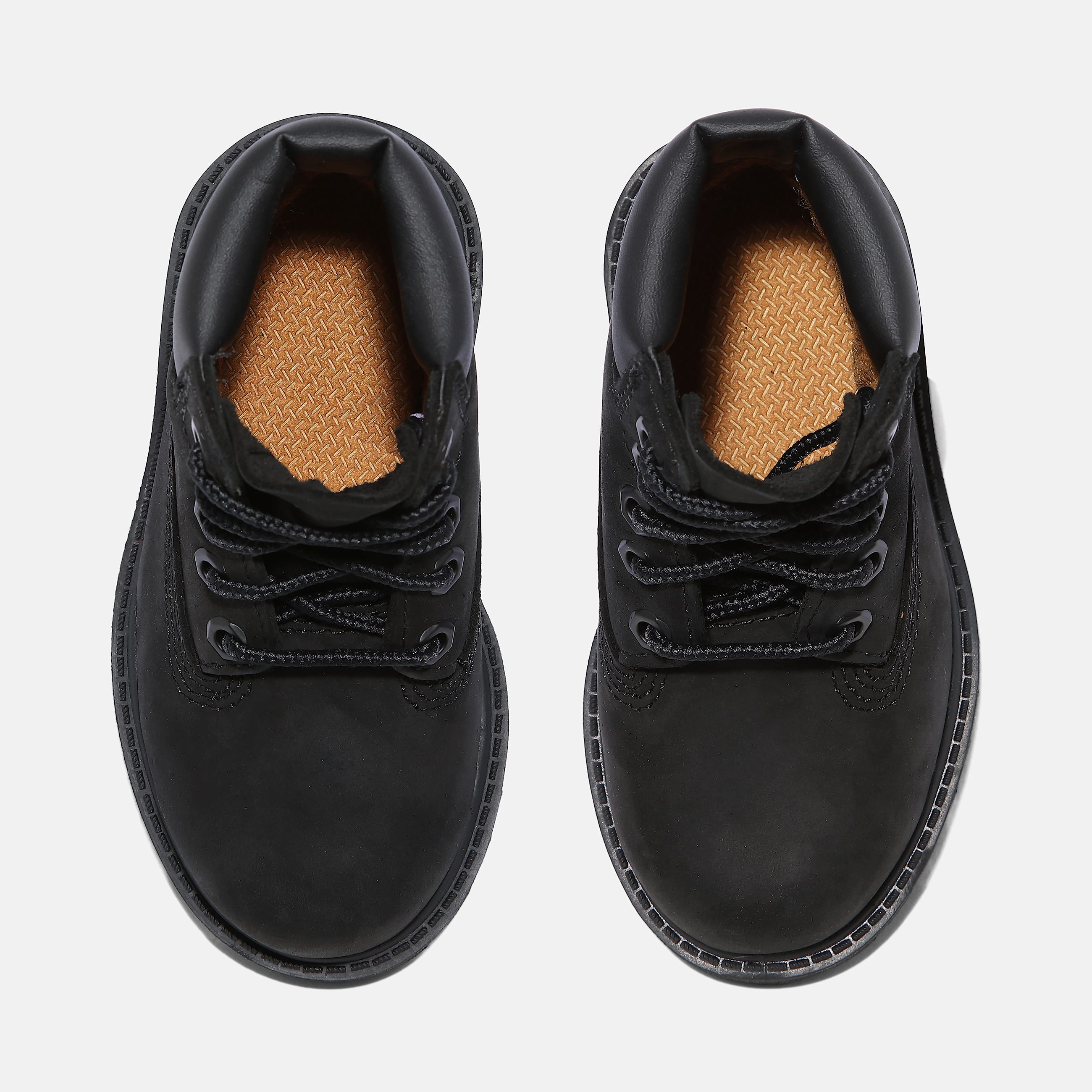 Wasserdichter Timberland Premium 6Inch Boot fr Kleinkinder in Schwarz TBL Schwarz ALT1