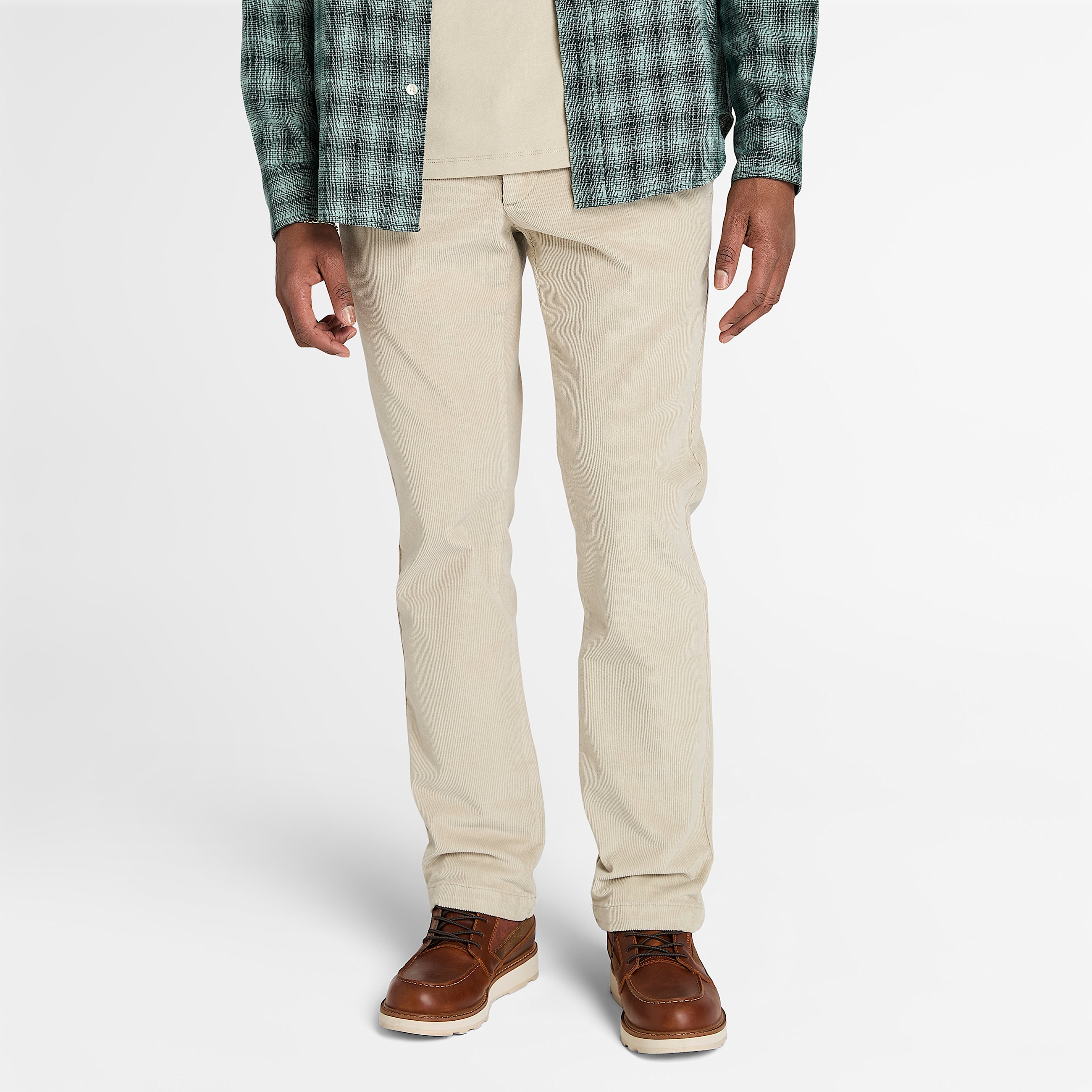 Claremont Corduroy Trouser for Men in Grey TBL Grey HERO