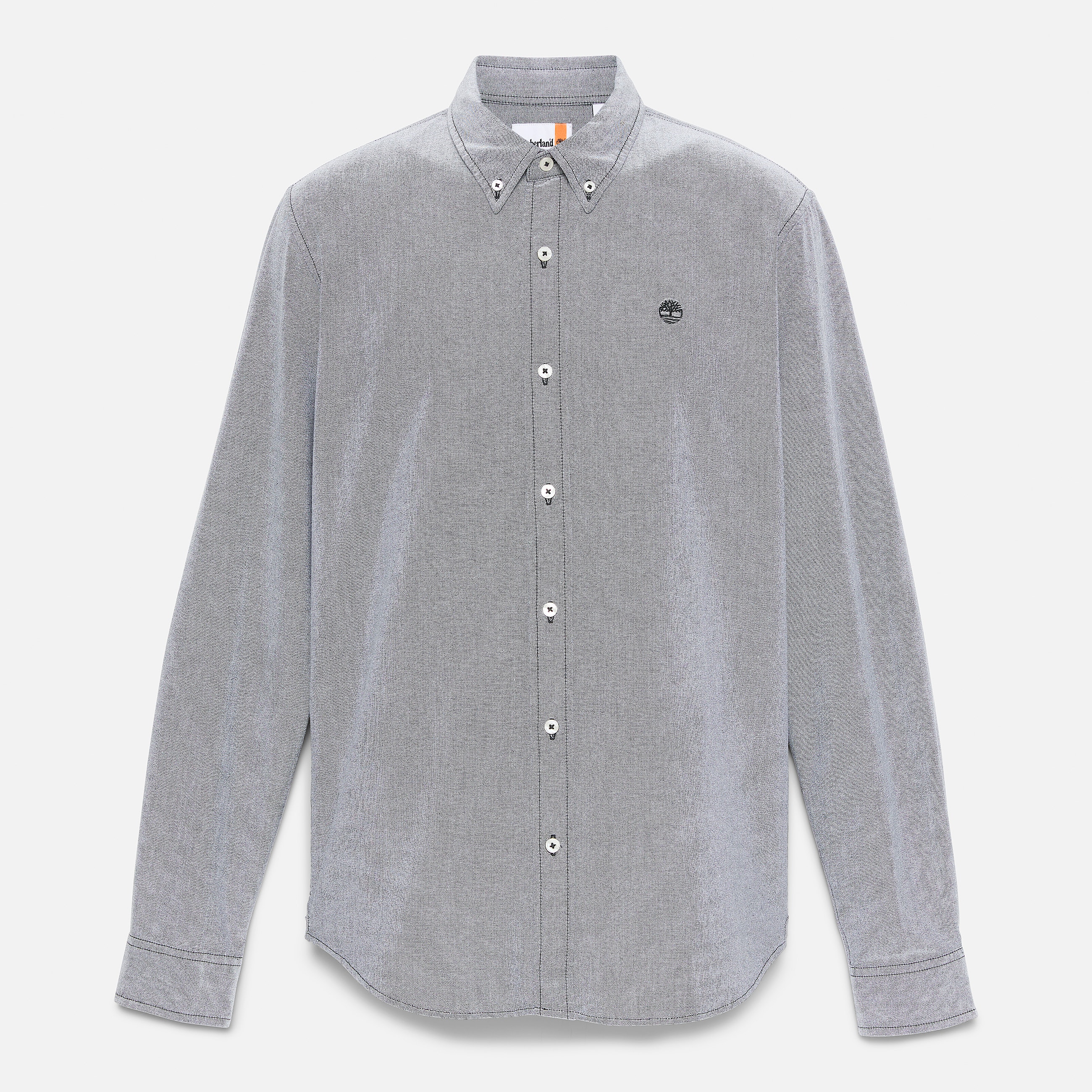 Chemise oxford pour homme en noir TBL noir ALT10