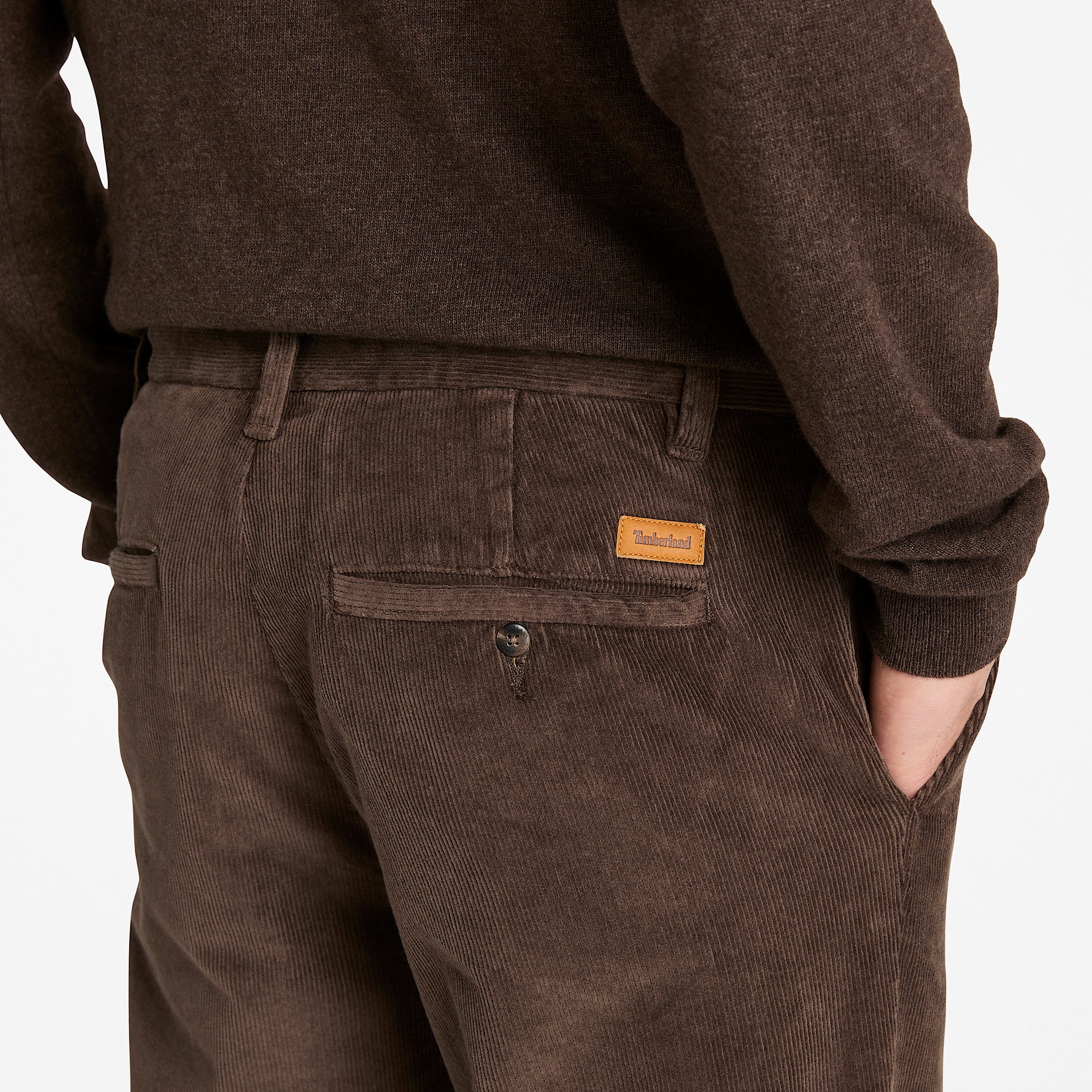 Pantalon en velours ctel Claremont pour homme en marron TBL marron ALT2