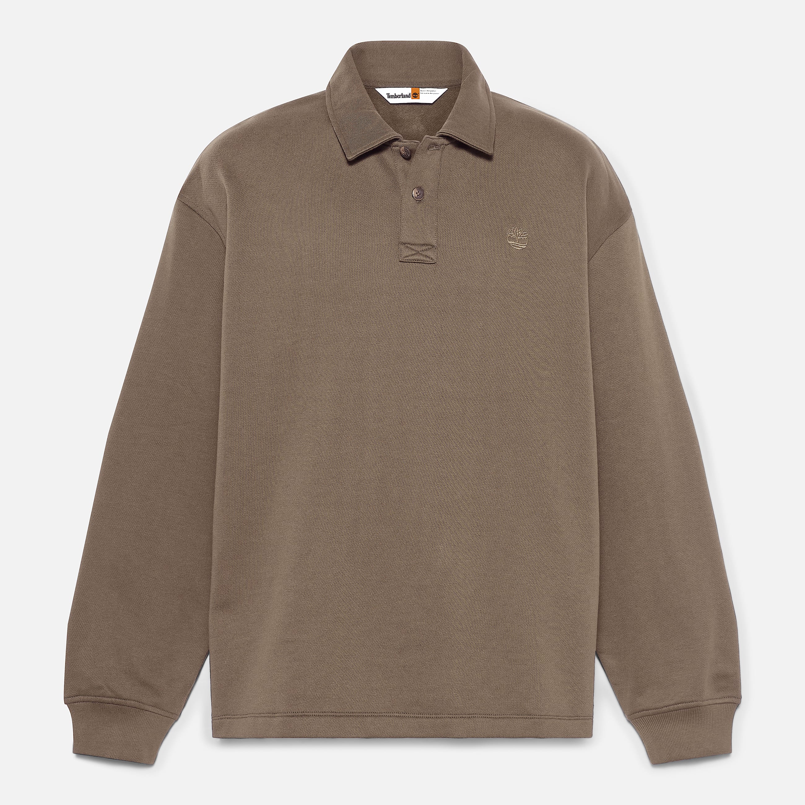 Polo Sweatshirt for Men in Brown TBL Brown ALT10