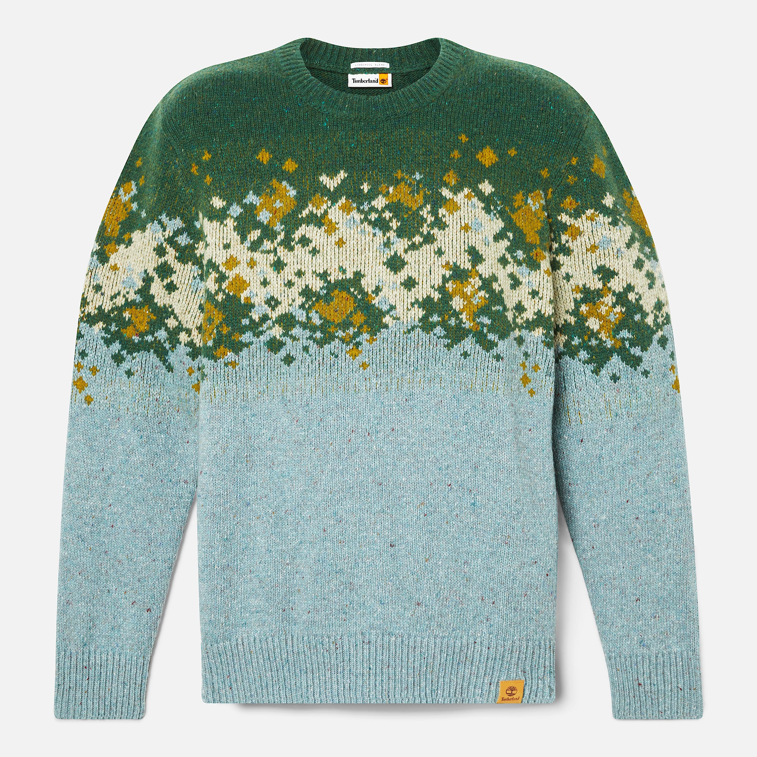 Fair Isle Jumper for Men in Grey TBL Grey ALT10