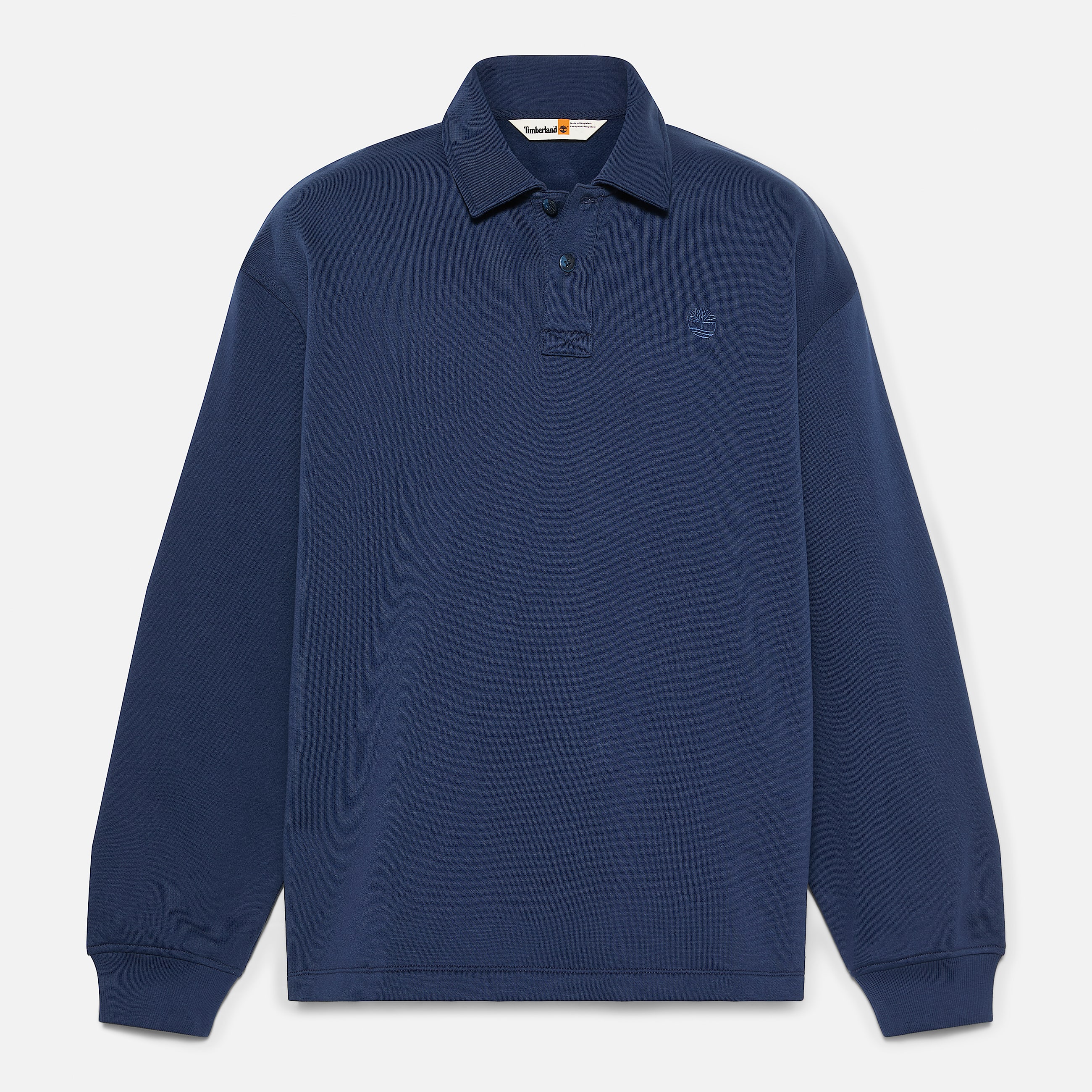 Sweat polo pour homme en bleu fonc TBL bleu ALT10