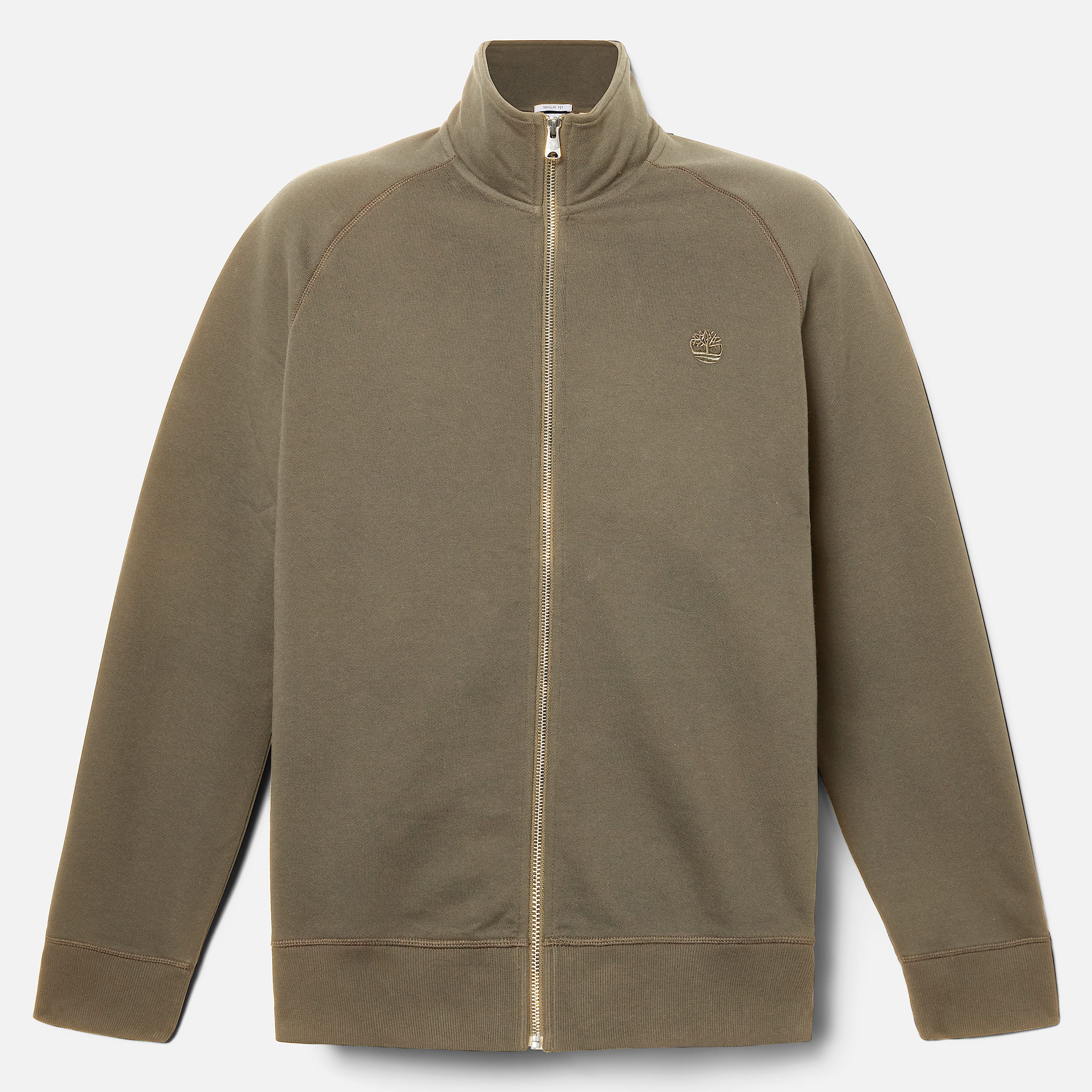 Sweat  col chemine Exeter River pour homme en vert TBL Verte ALT10