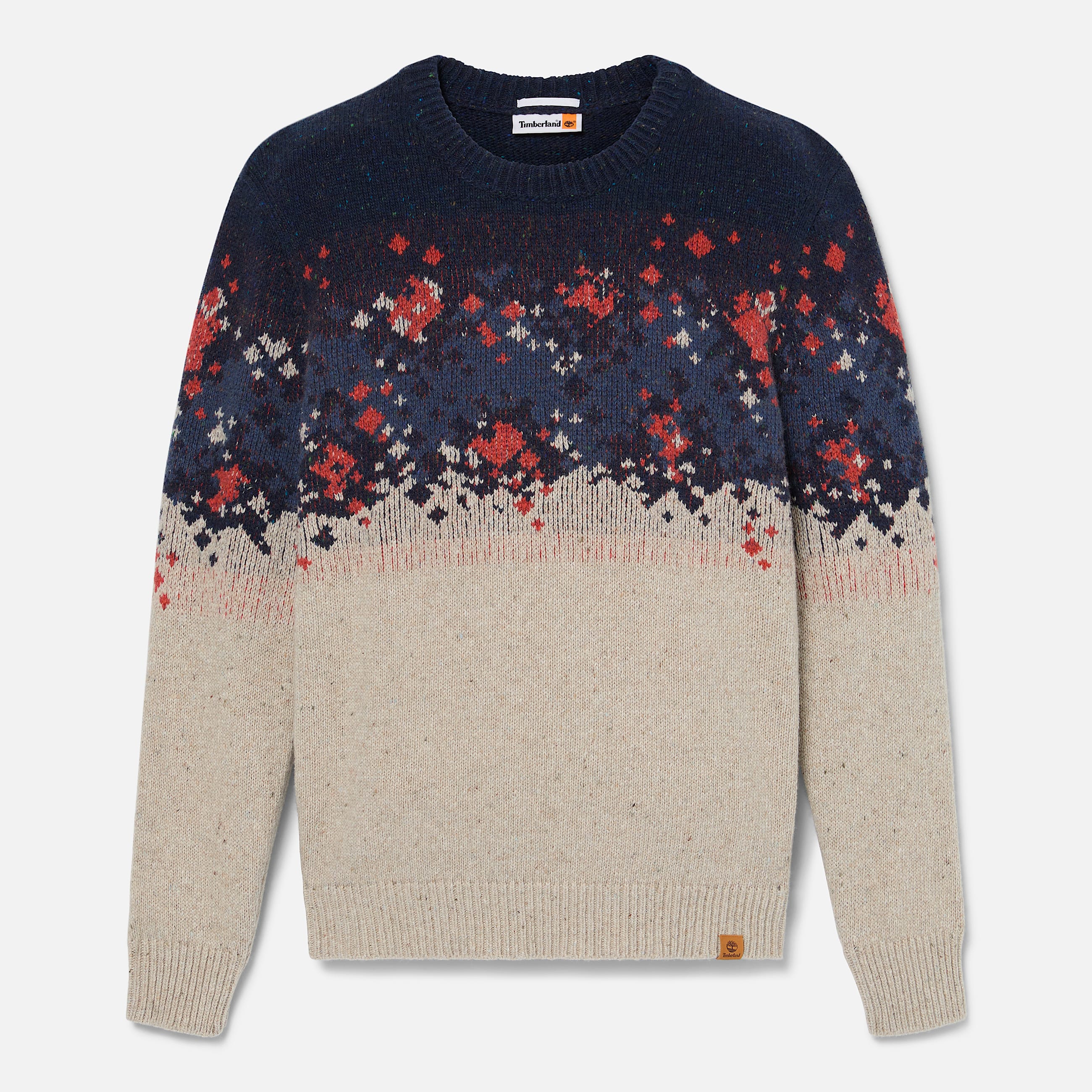 Fair Isle Jumper for Men in Beige TBL Beige ALT10