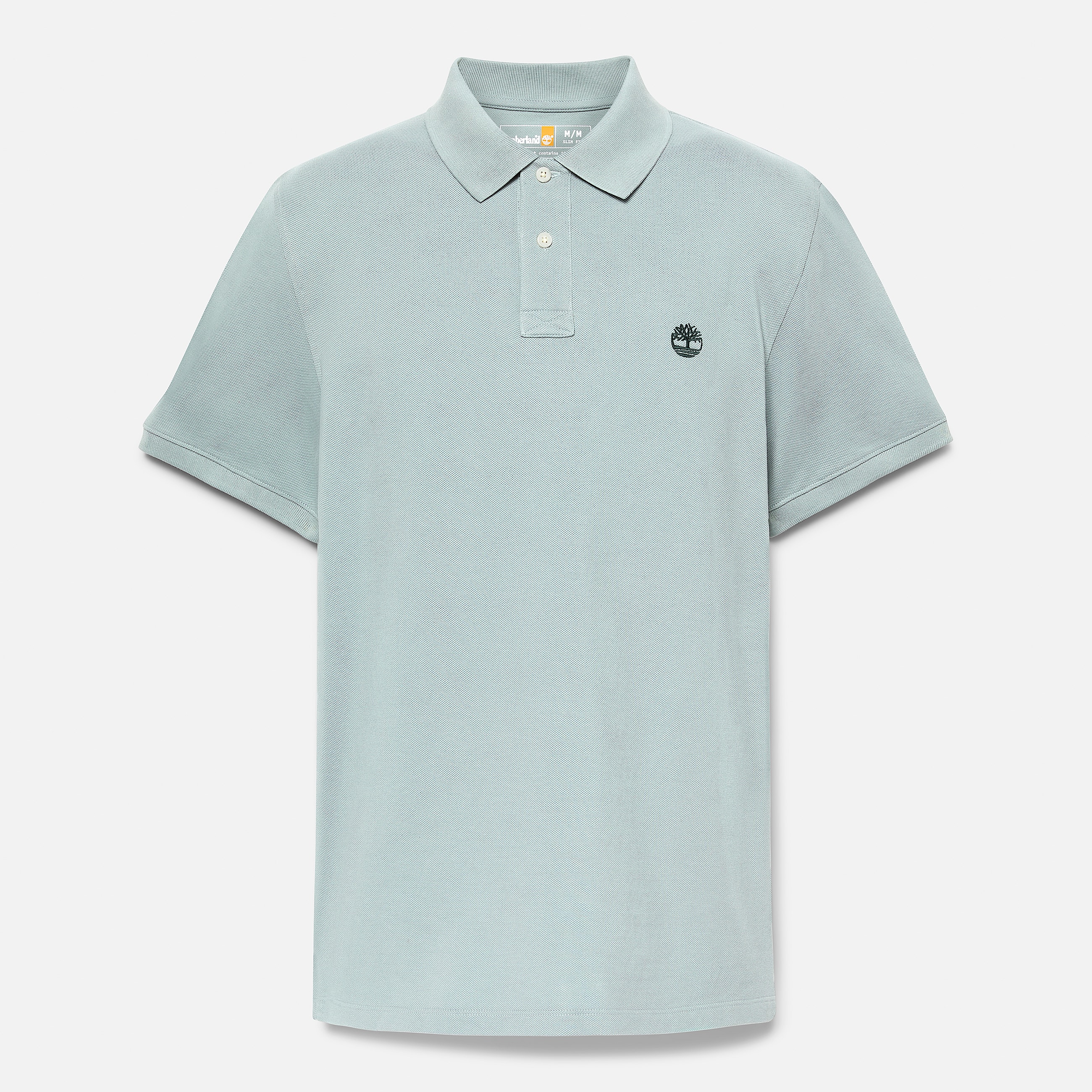 Millers River Pique ShortSleeve Polo for Men in Grey TBL Grey ALT10