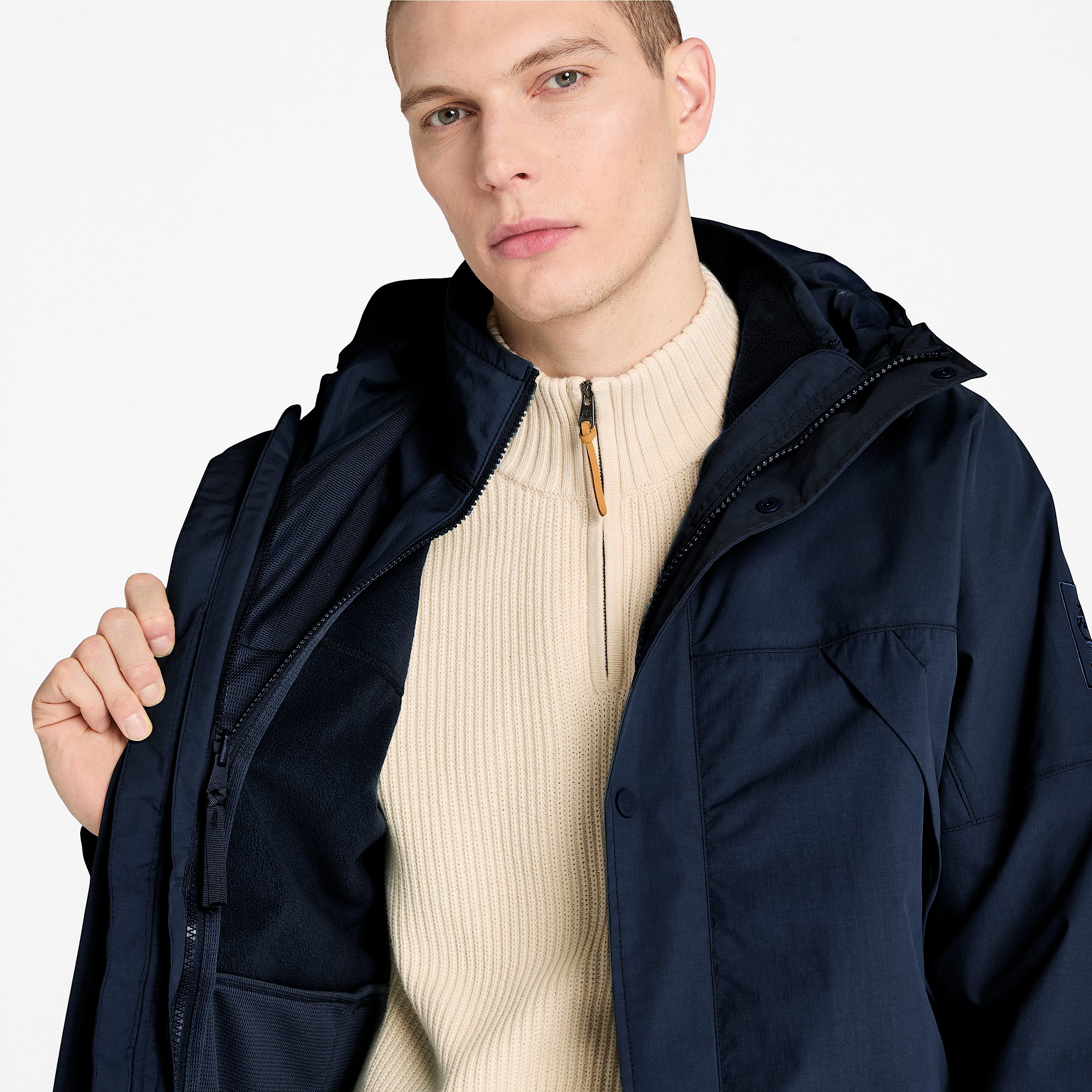 Winnick Waterproof 3in1 Jacket for Men in Dark Blue TBL Blue ALT2