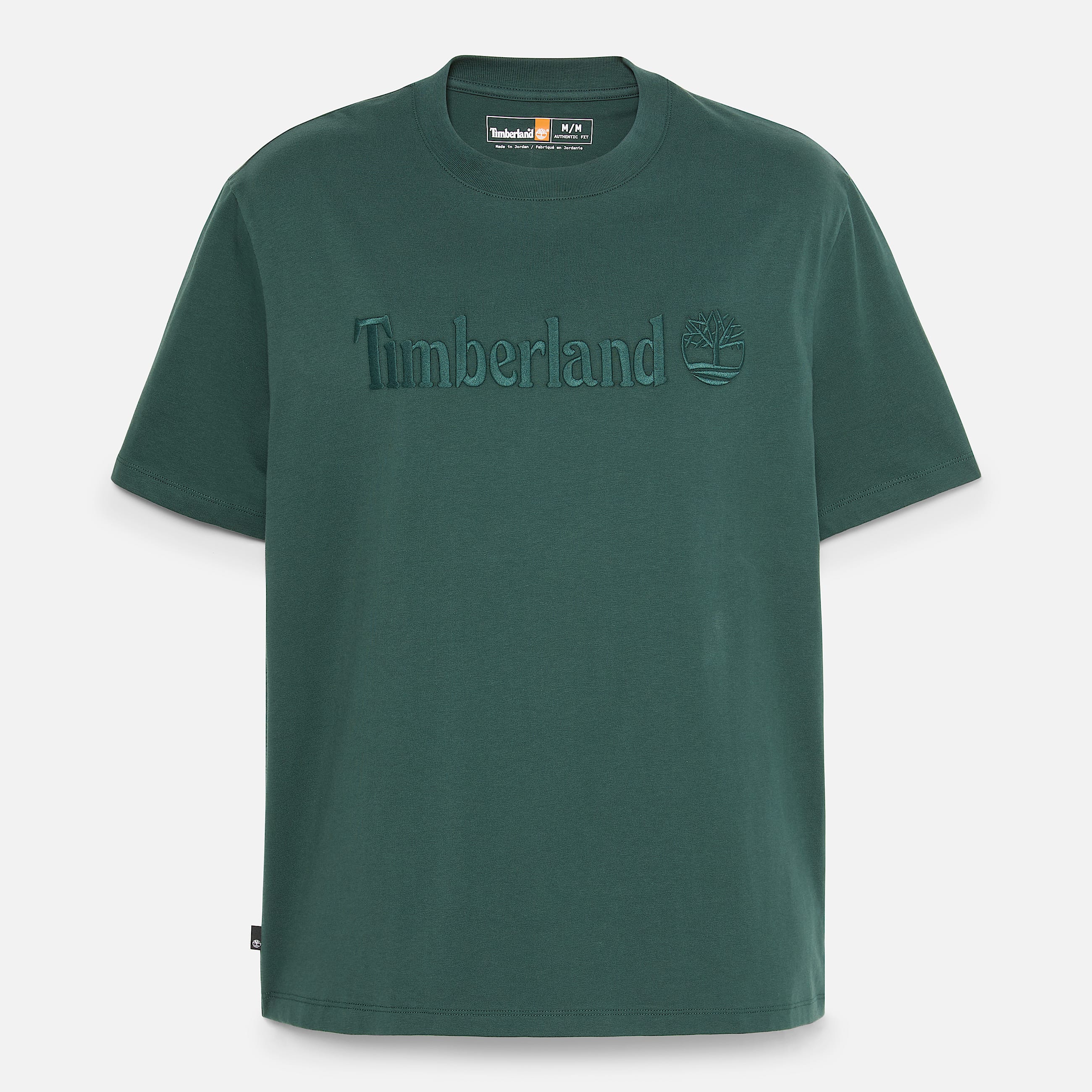 Hampton ShortSleeve TShirt for Men in Dark Green TBL Green ALT10