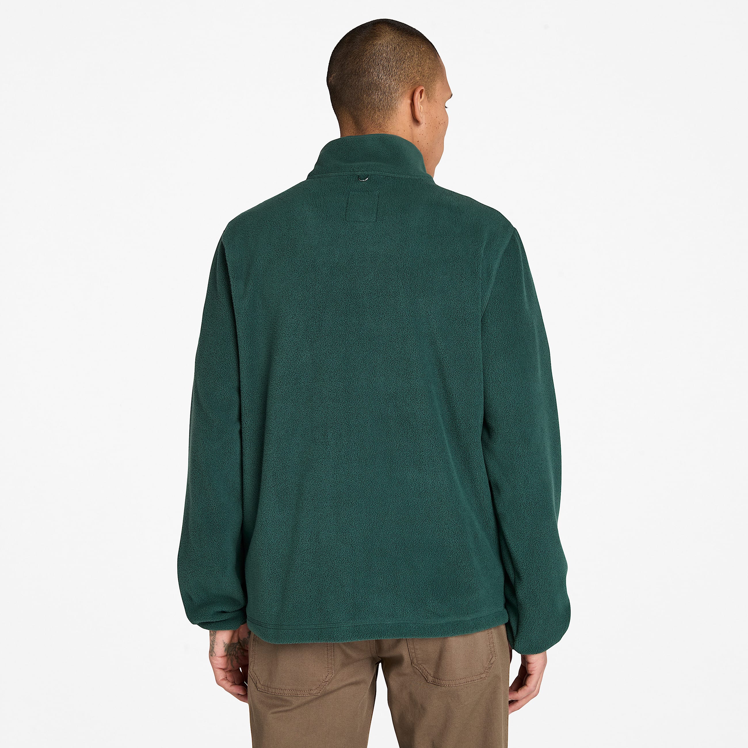 Polaire zippe pour homme en vert fonc TBL Verte ALT9
