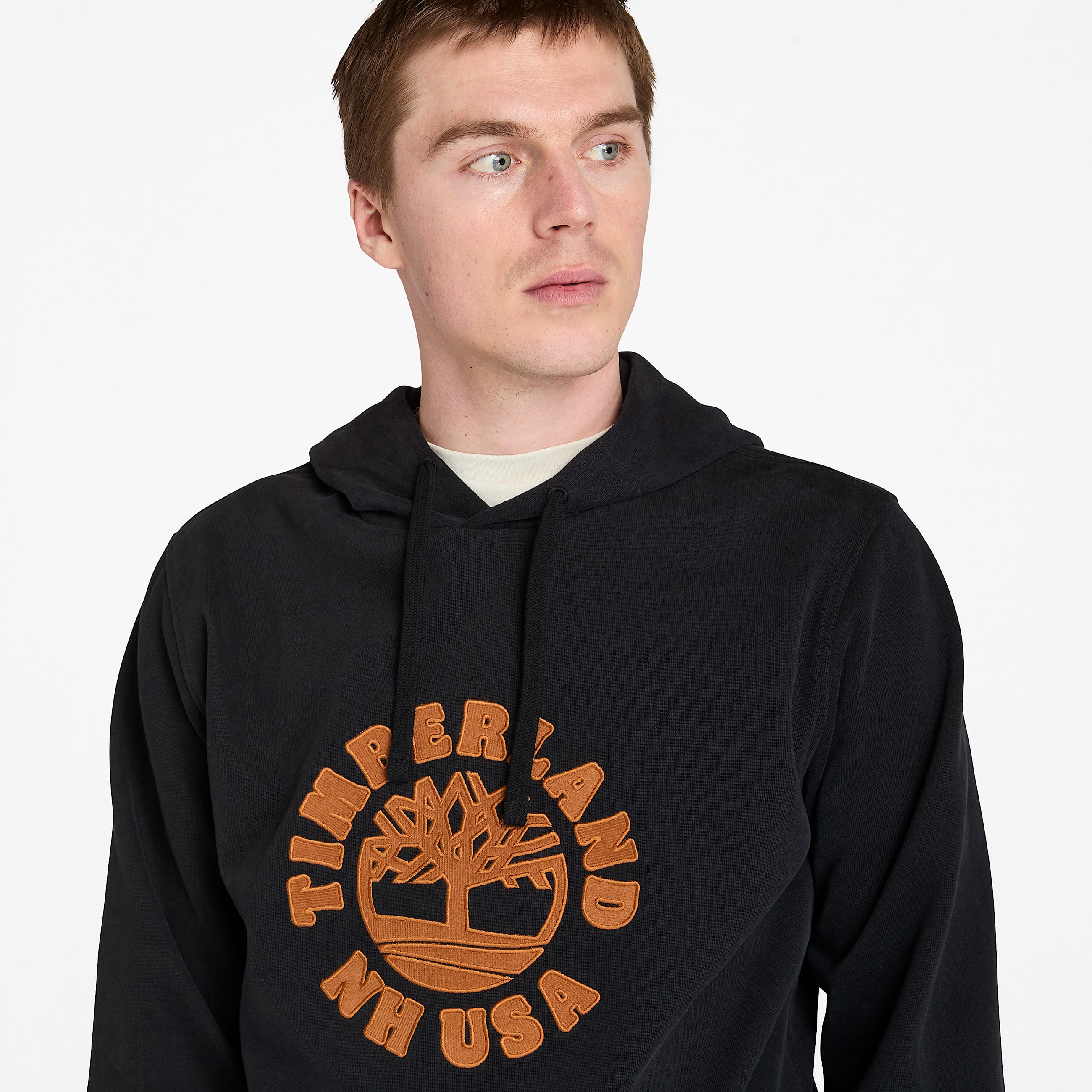 Sweat  capuche graphique Holiday pour homme en noir TBL noir ALT2