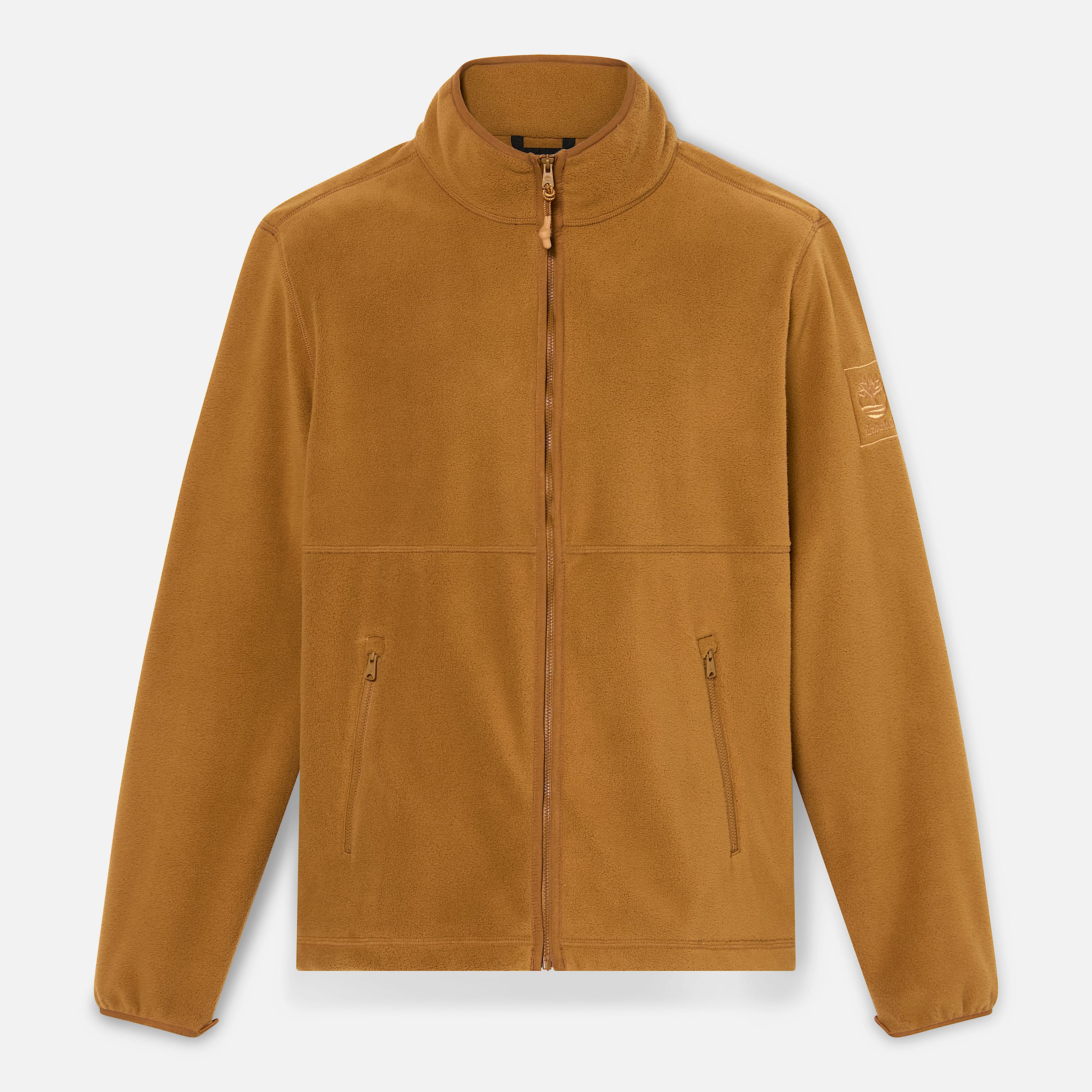 Polaire zippe pour homme en jaune fonc TBL jaune ALT10