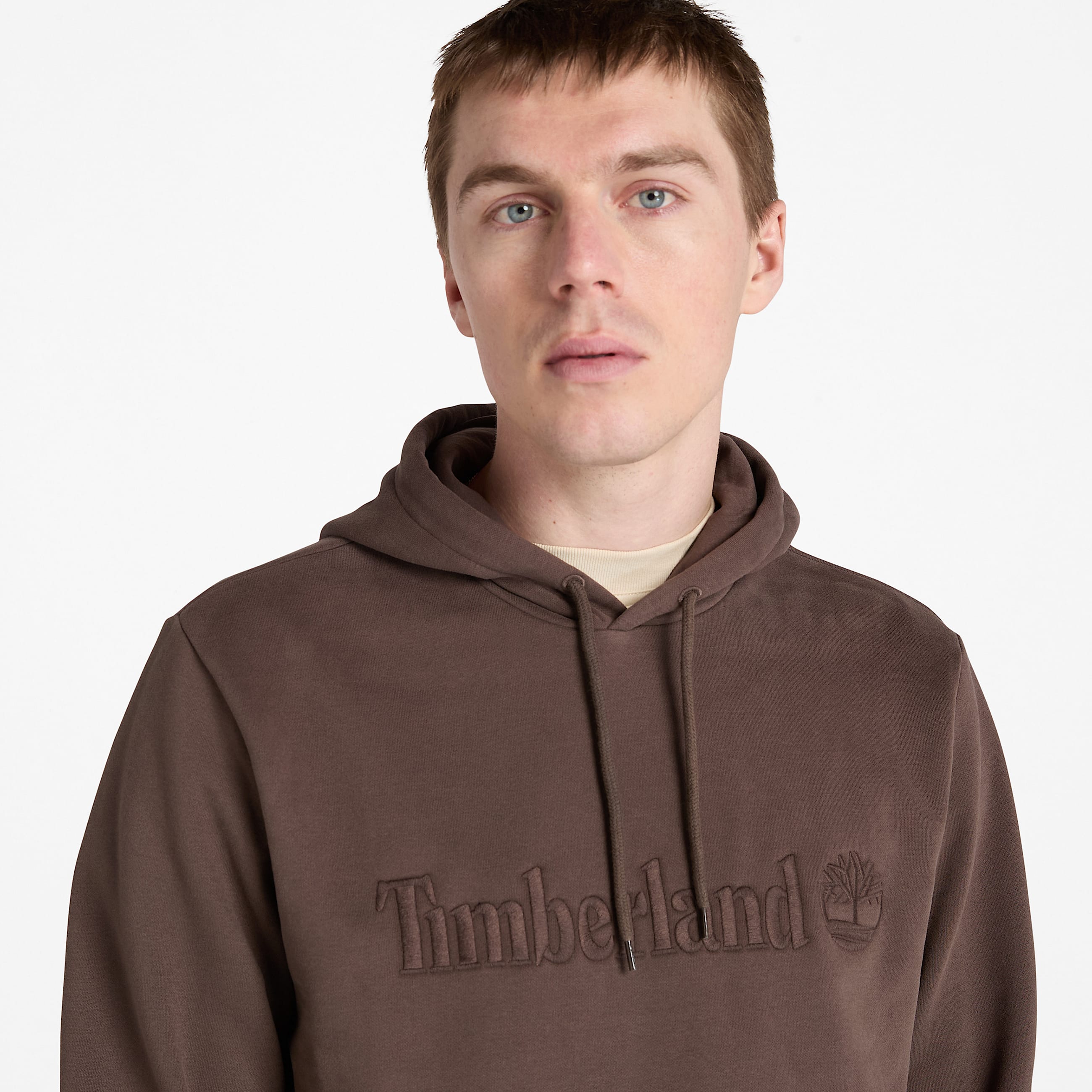 Sweat  capuche Hampton pour homme en marron TBL marron ALT2