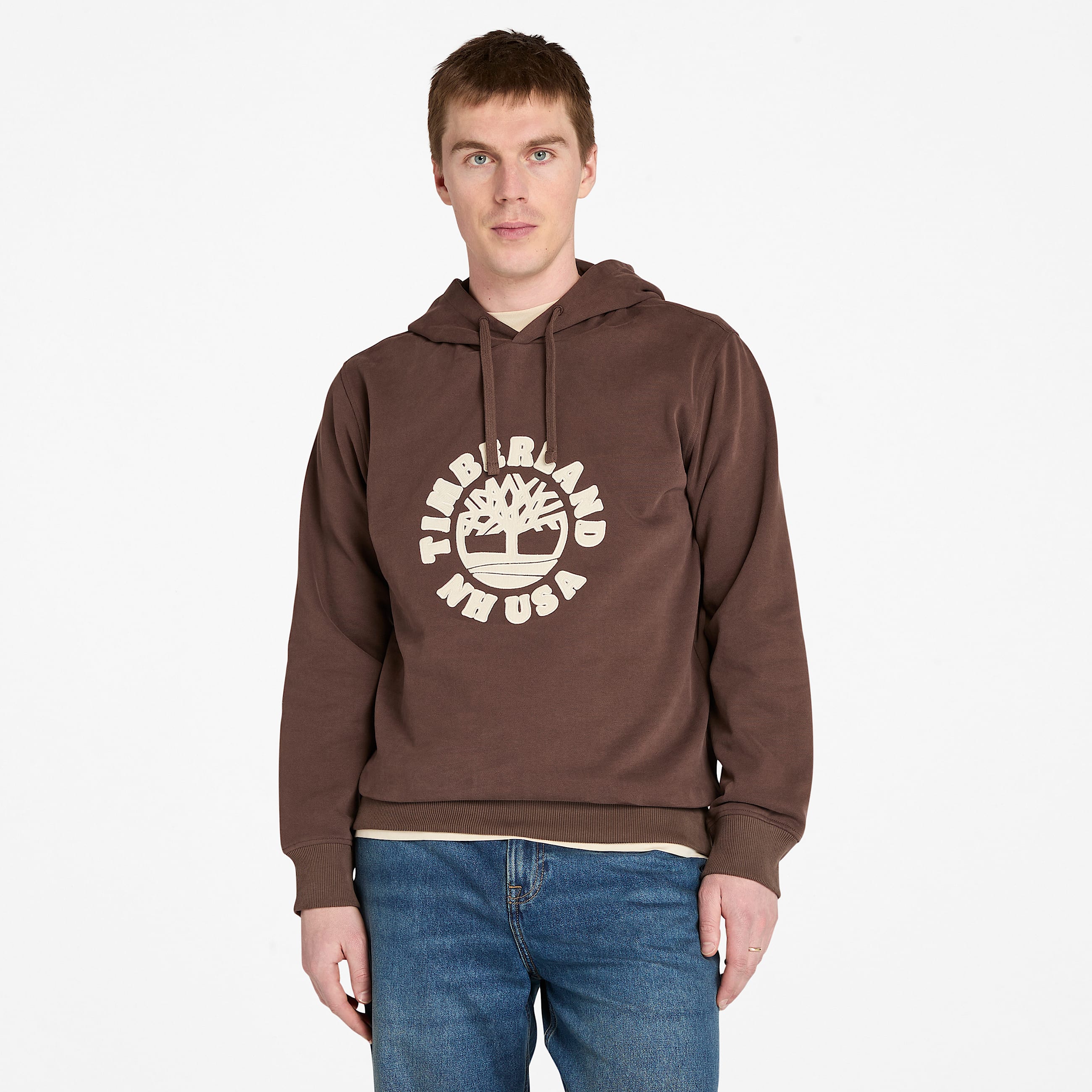 Sweat  capuche graphique Holiday pour homme en marron TBL marron HERO