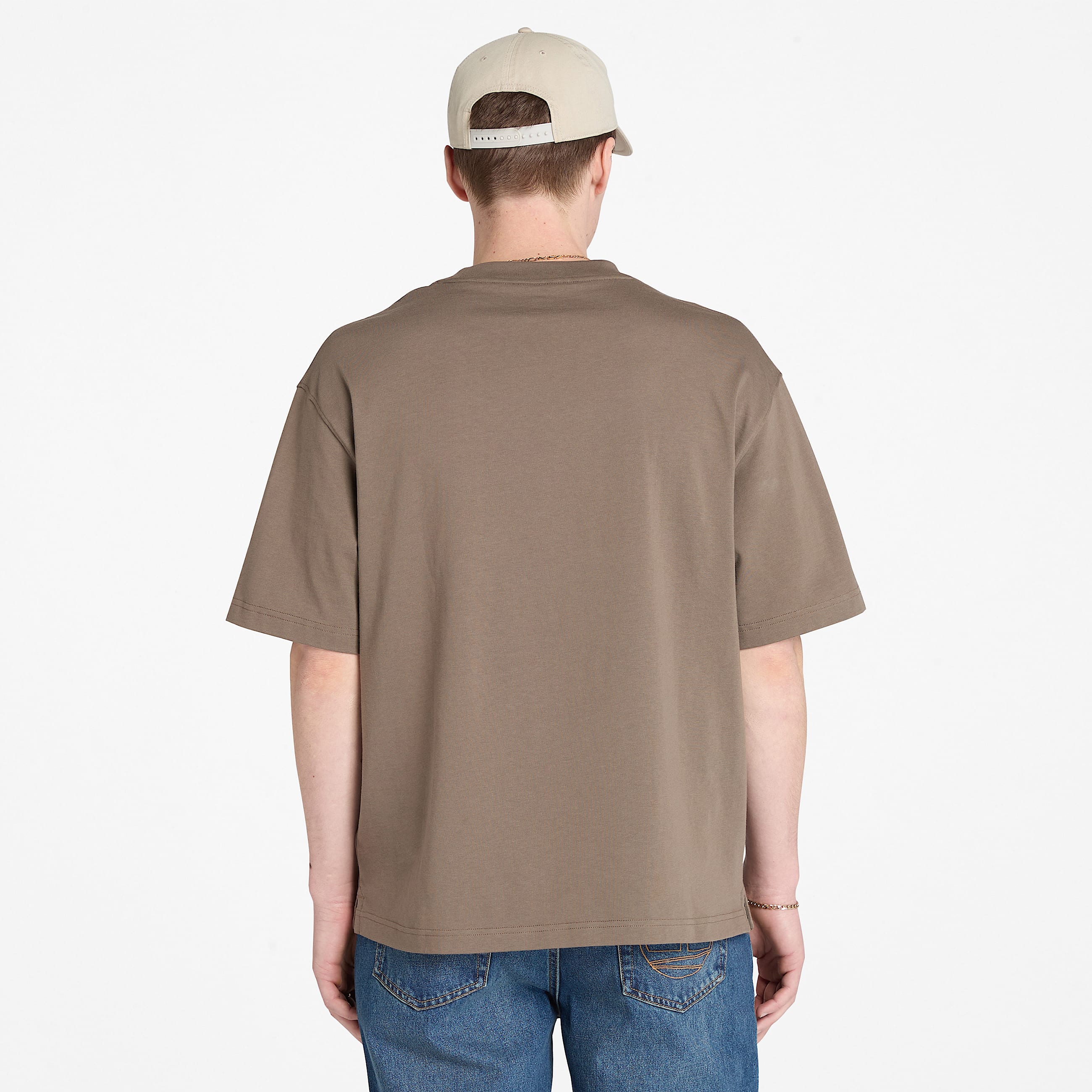 Tshirt  manches courtes Dunstan River pour homme en marron TBL marron ALT9