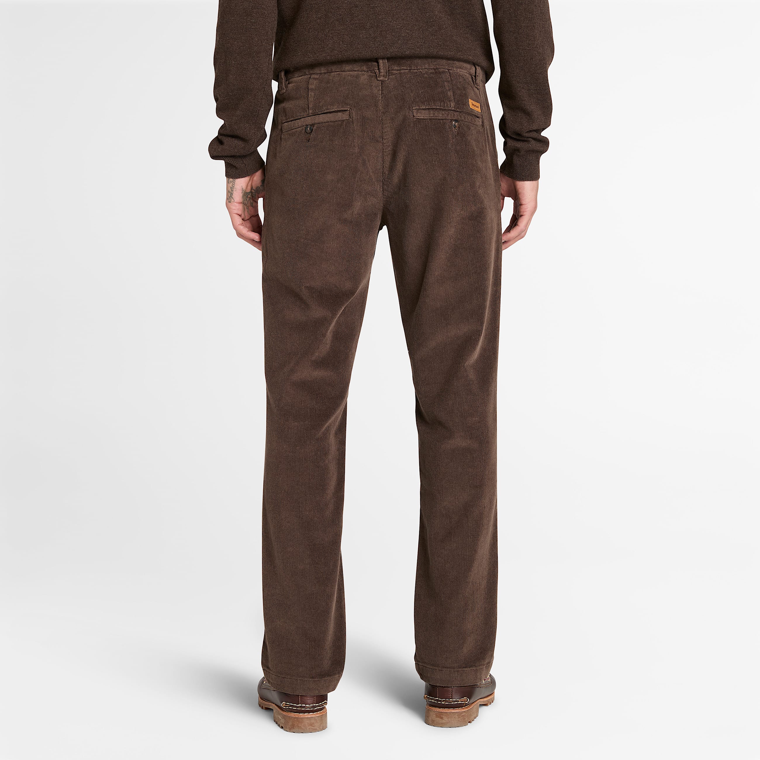 Claremont Corduroy Trouser for Men in Brown TBL Brown ALT9