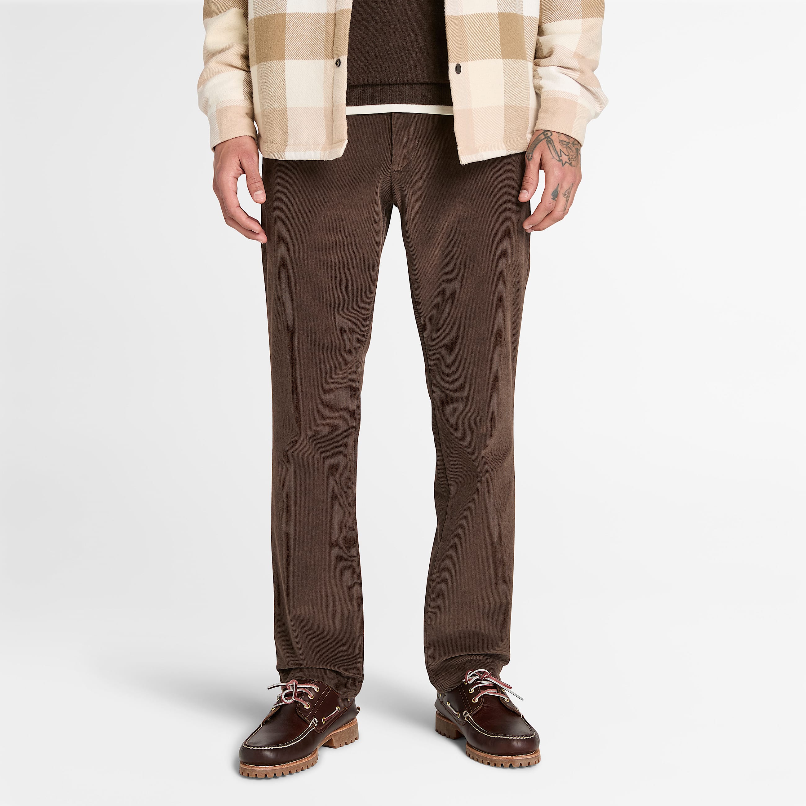 Claremont Corduroy Trouser for Men in Brown TBL Brown HERO