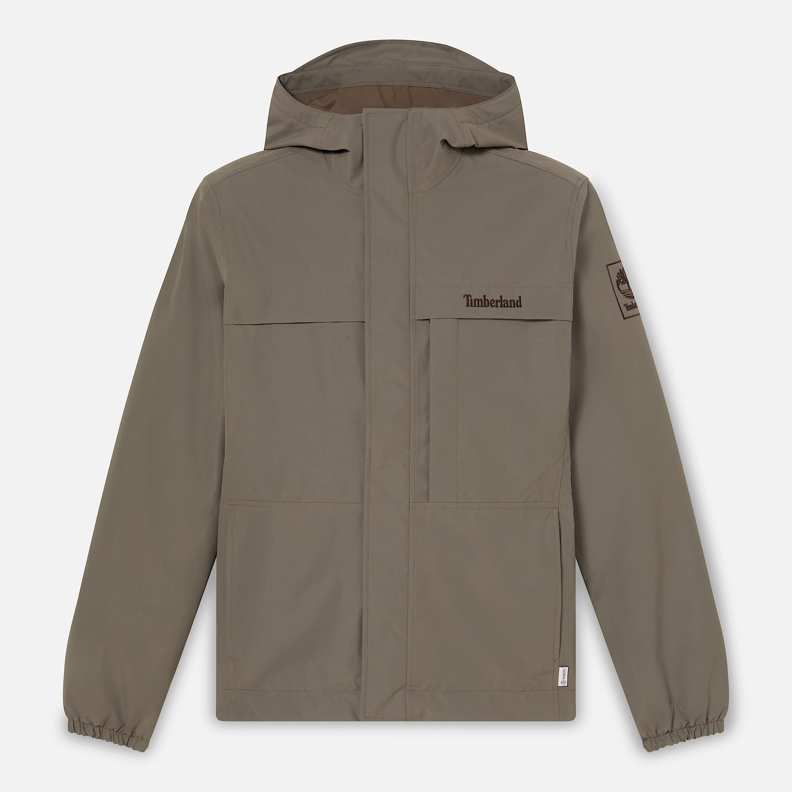 Benton Waterproof Shell Jacket for Men in Brown TBL Brown ALT10