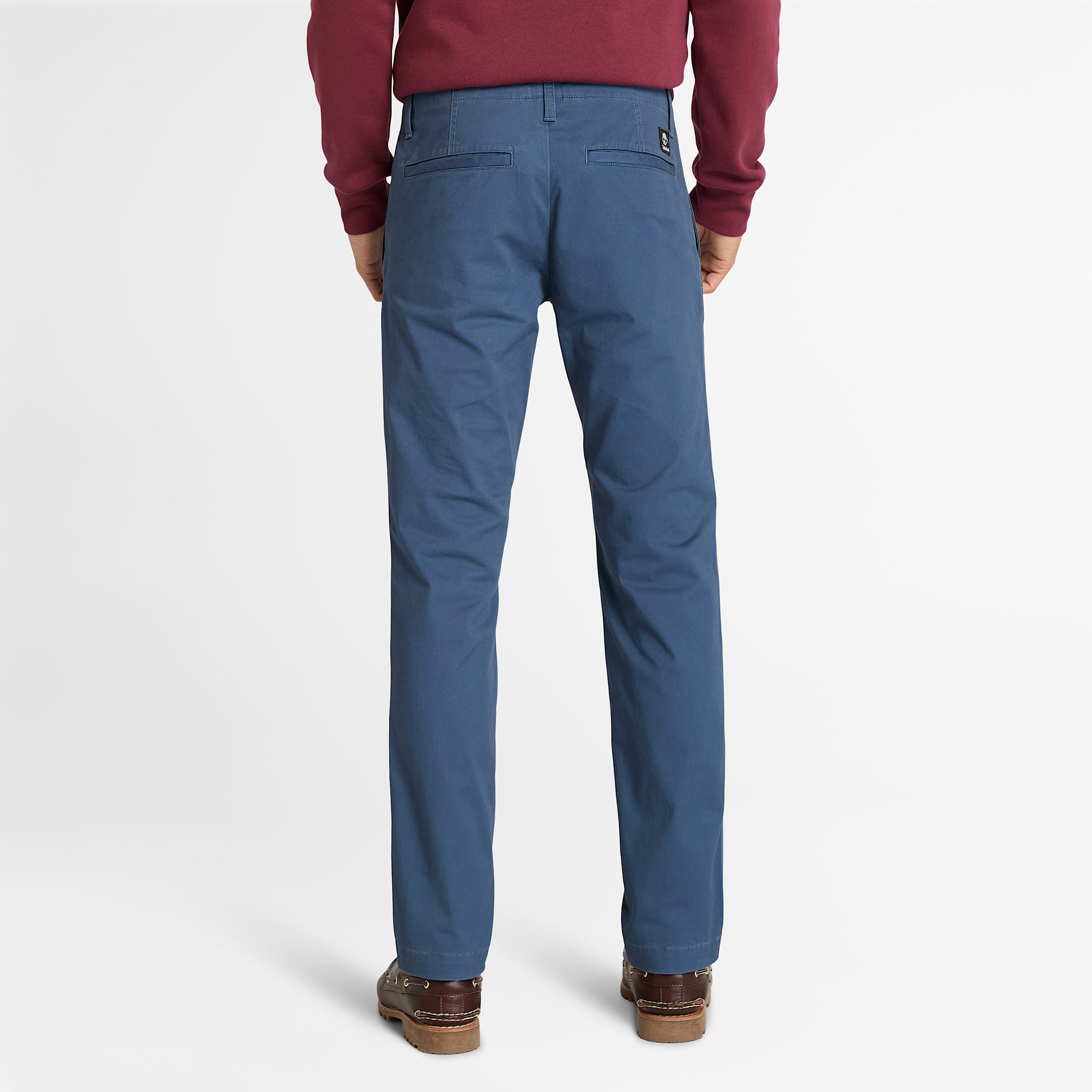Schmale Topsfield Chinohose aus Twill fr Herren in Blau TBL Blau ALT9