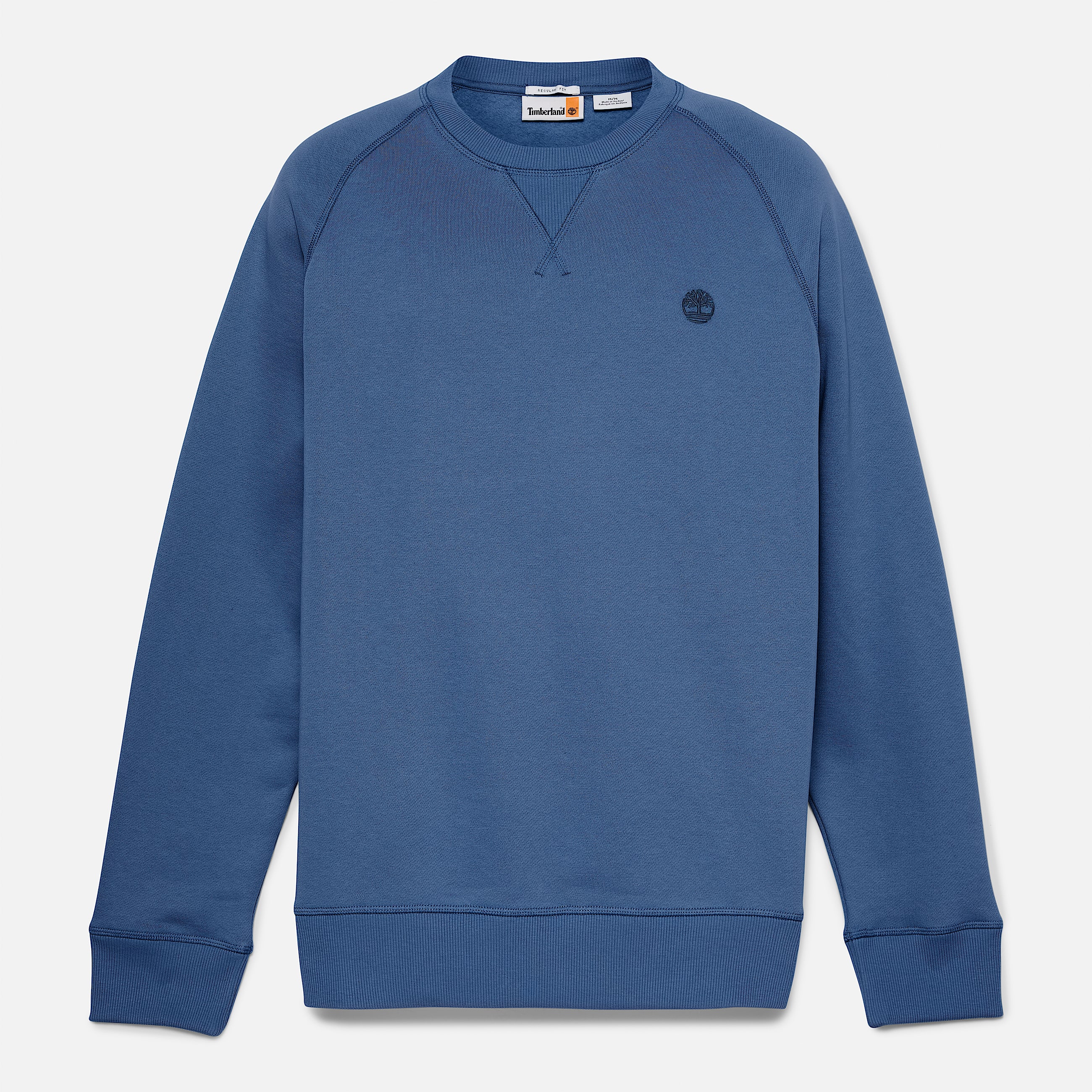 Exeter River Brushed Back Crewneck Sweatshirt for Men in Dark Blue TBL Blue ALT10