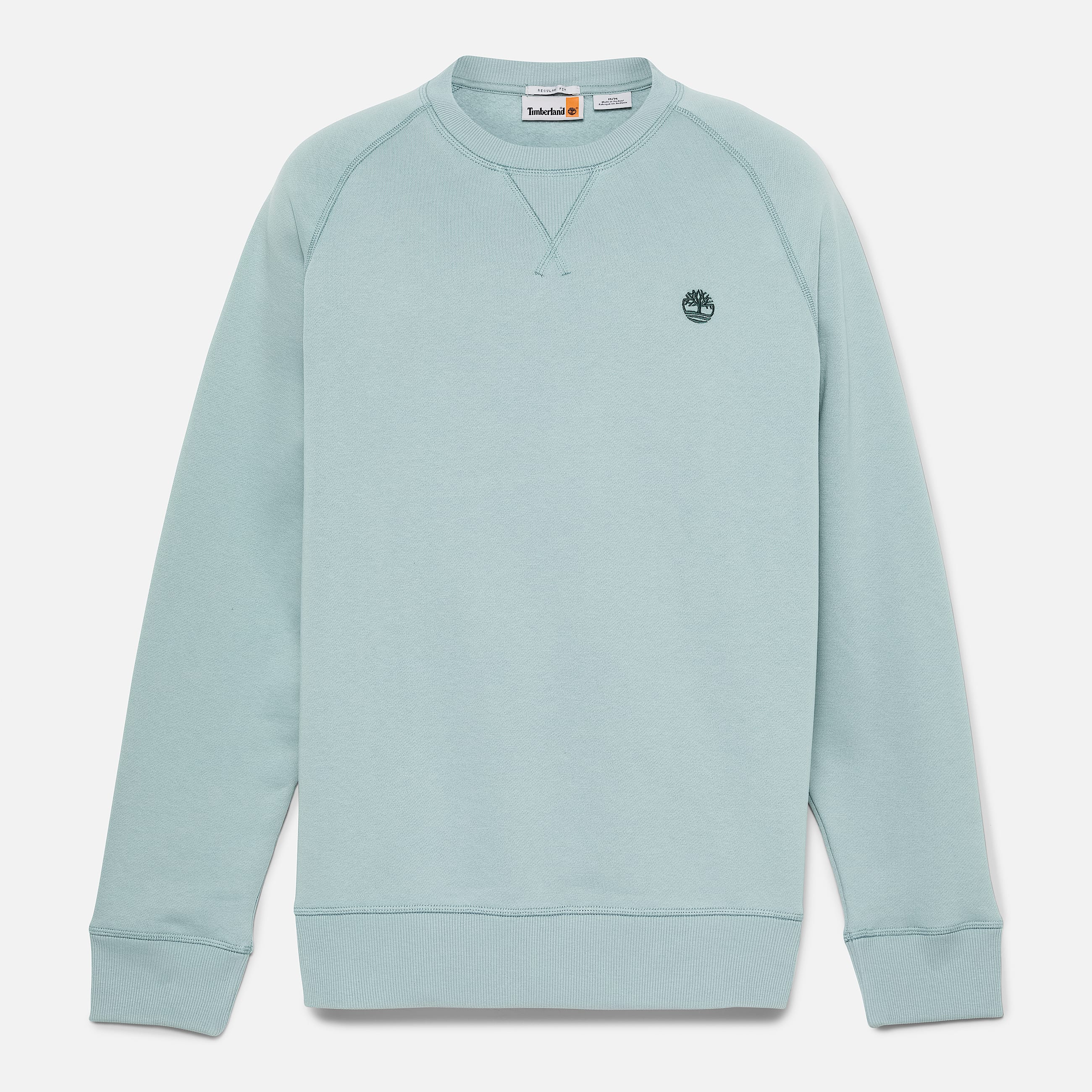 Sweat  col rond et envers bross Exeter River pour homme en gris TBL gris ALT10