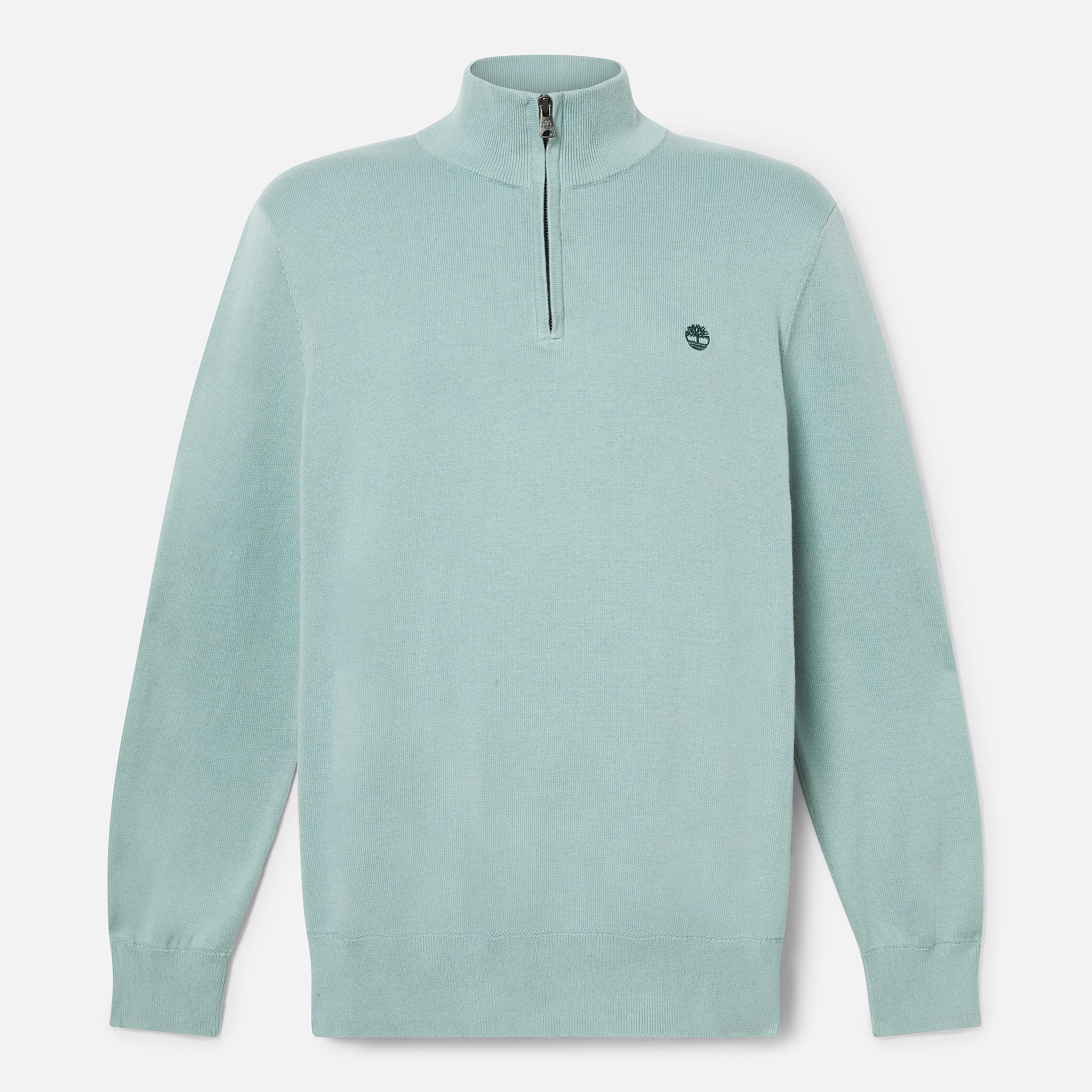 Pull  col zipp Williams River pour homme en gris TBL gris ALT10